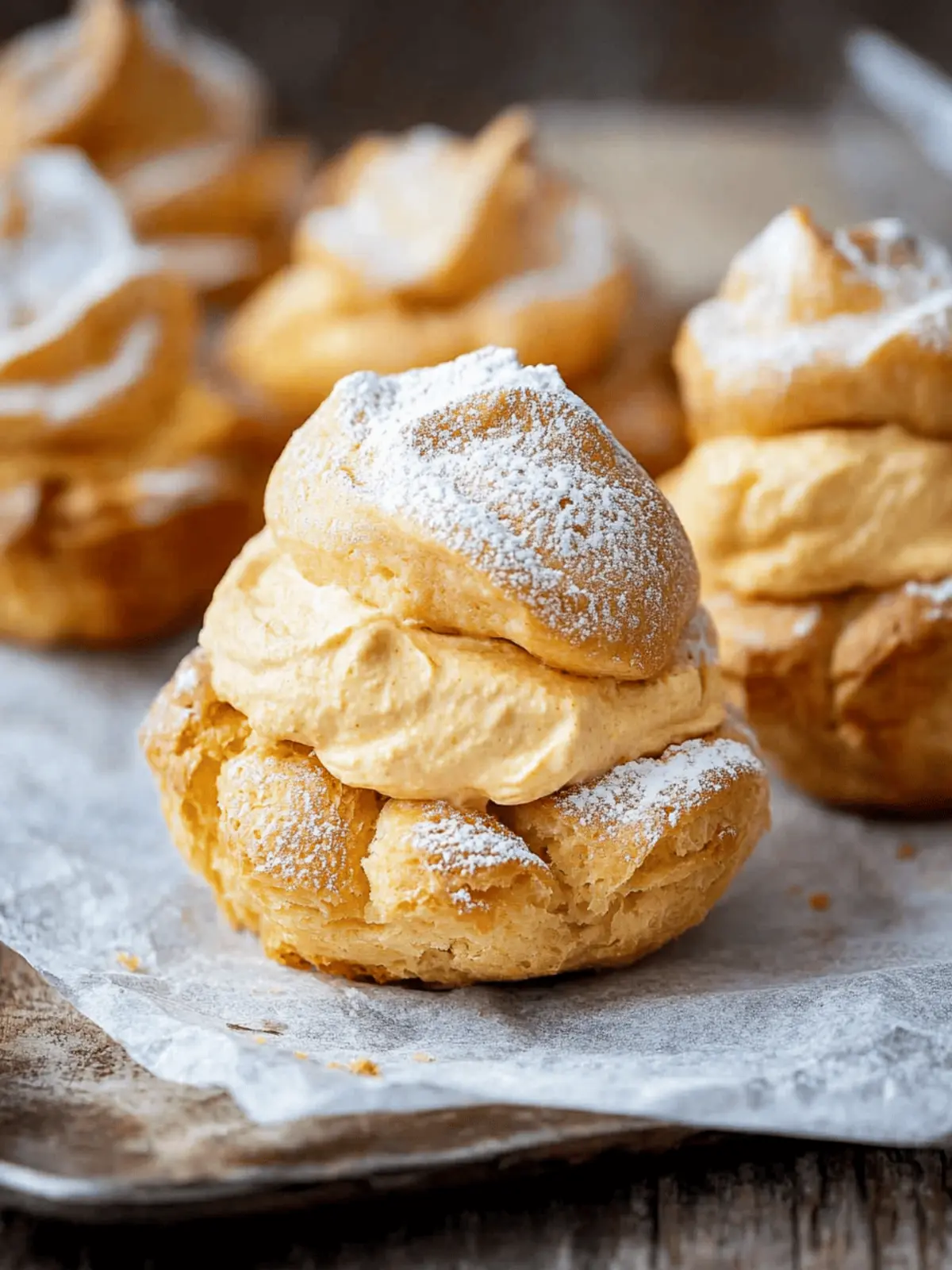 Delicious Gluten Free Pumpkin Cream Puffs You ll Crave 2 Gluten Free Pumpkin Cream Puffs