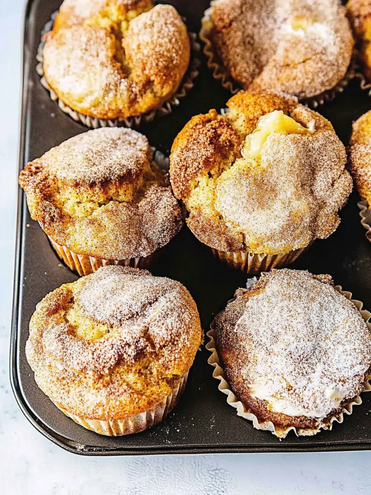 Moist Banana Cinnamon Muffins with Sour Cream Delight 4 Moist Banana Cinnamon Muffins with Sour Cream