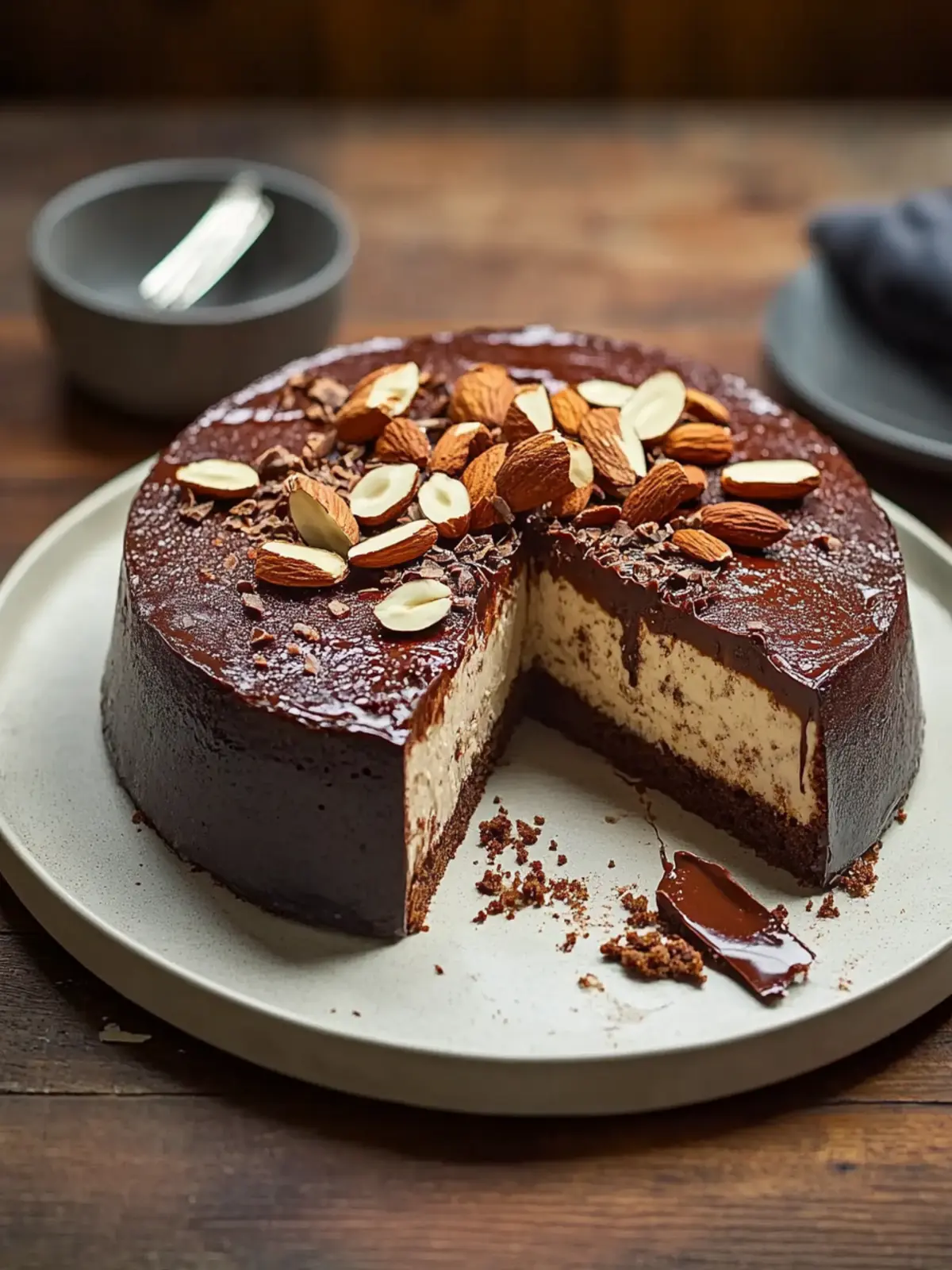 Decadent Chocolate, Almond and Coffee Cake to Savor Every Bite 3 Chocolate, Almond and Coffee Cake