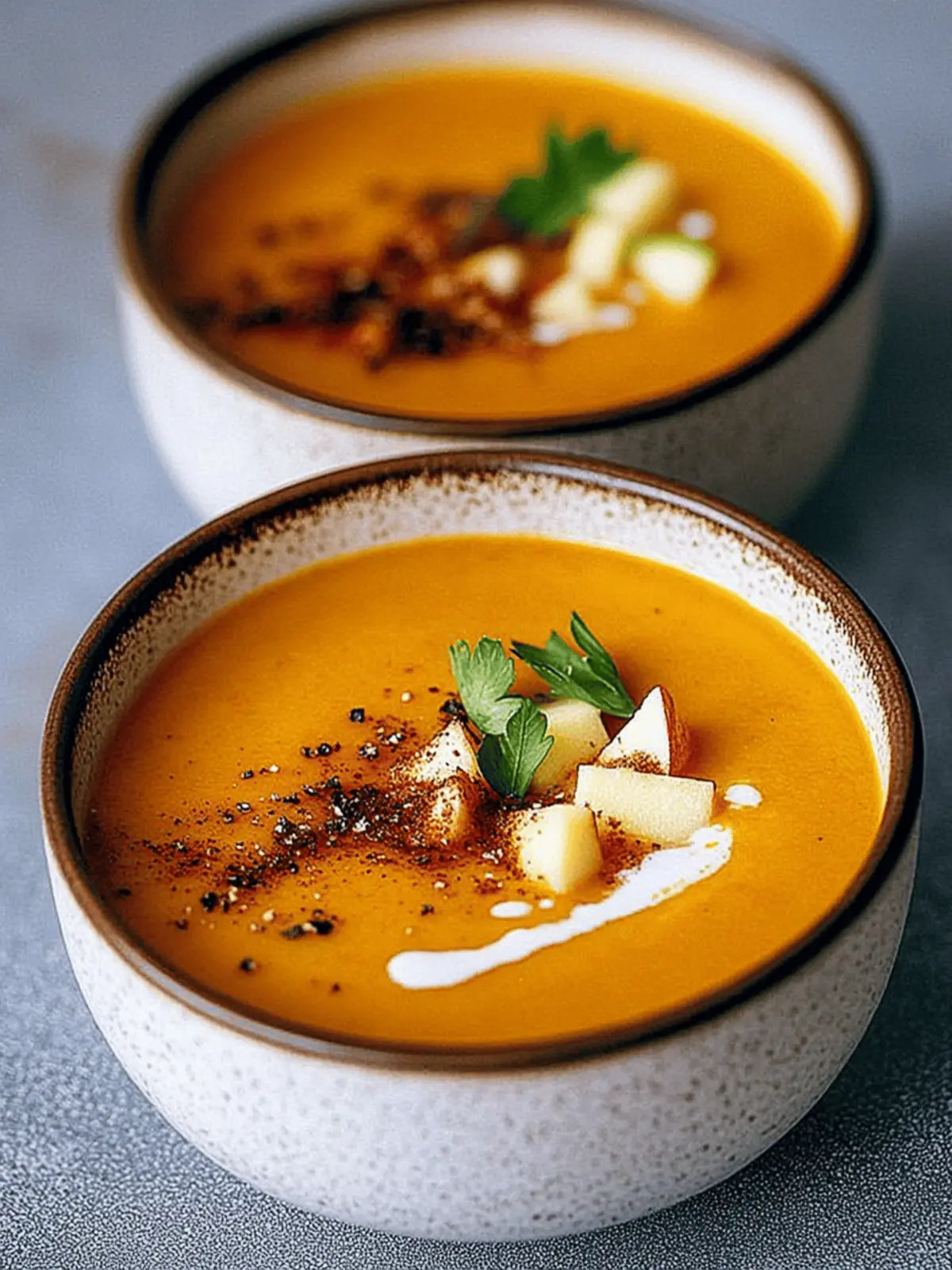 Smoky Sweet Potato and Apple Soup for Cozy Fall Nights 4 Smoky Sweet Potato and Apple Soup