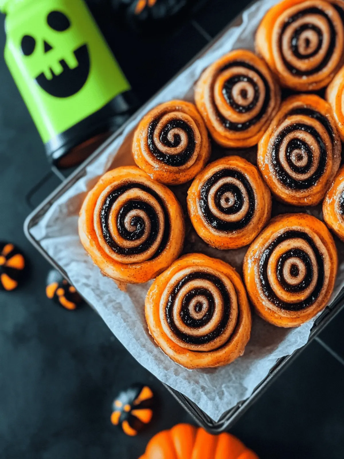Spooky Cinnamon Rolls: Elevate Your Halloween Baking Game 4 Spooky Cinnamon Rolls
