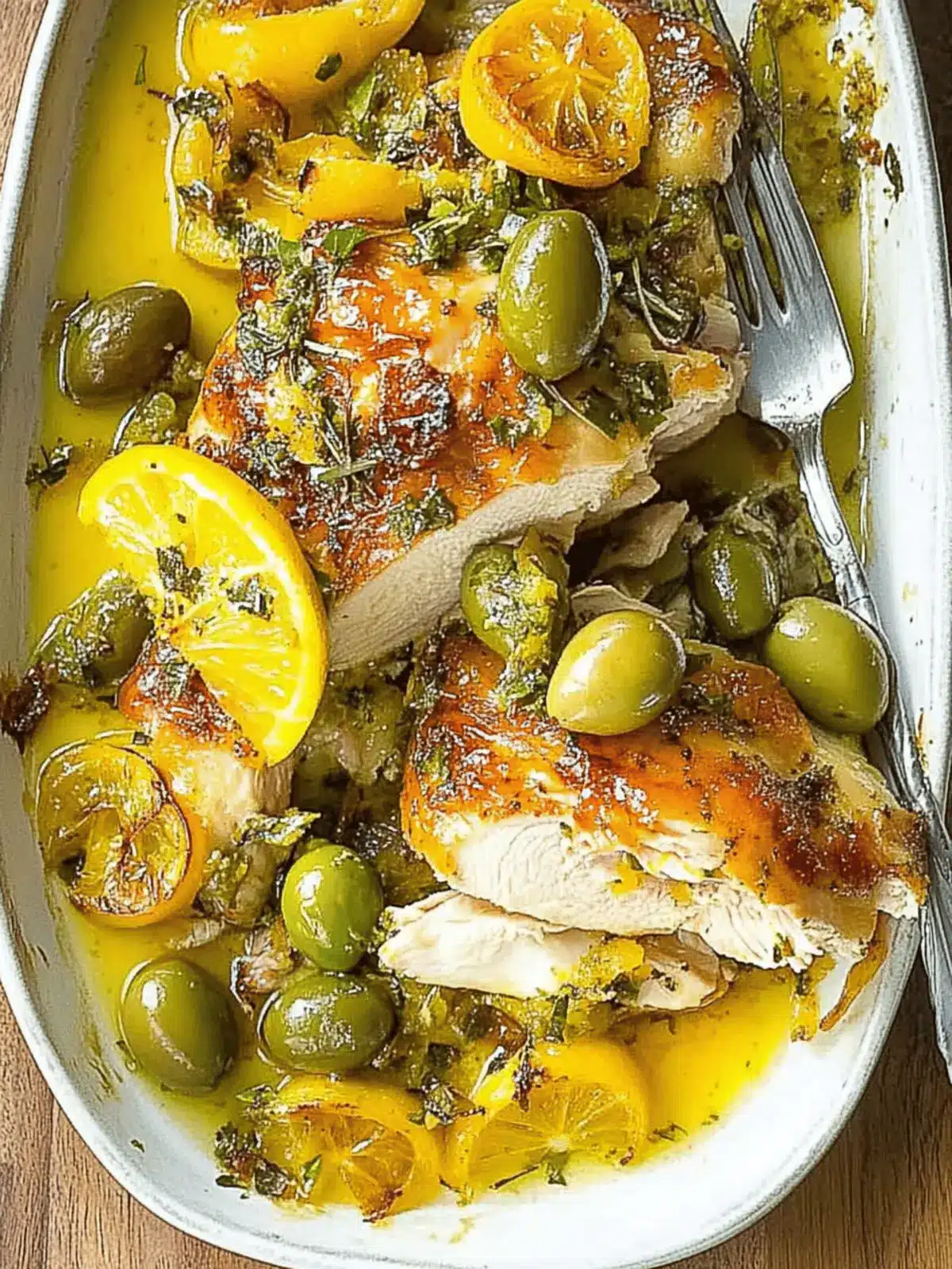 Herb Roasted Chicken with Warm Olives and Citrus Magic 2 Herb Roasted Chicken with Warm Olives and Citrus Magic