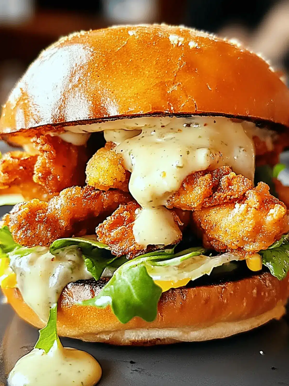Crispy Chicken Caesar Sandwich That Will Impress Everyone 3 Crispy Chicken Caesar Sandwich