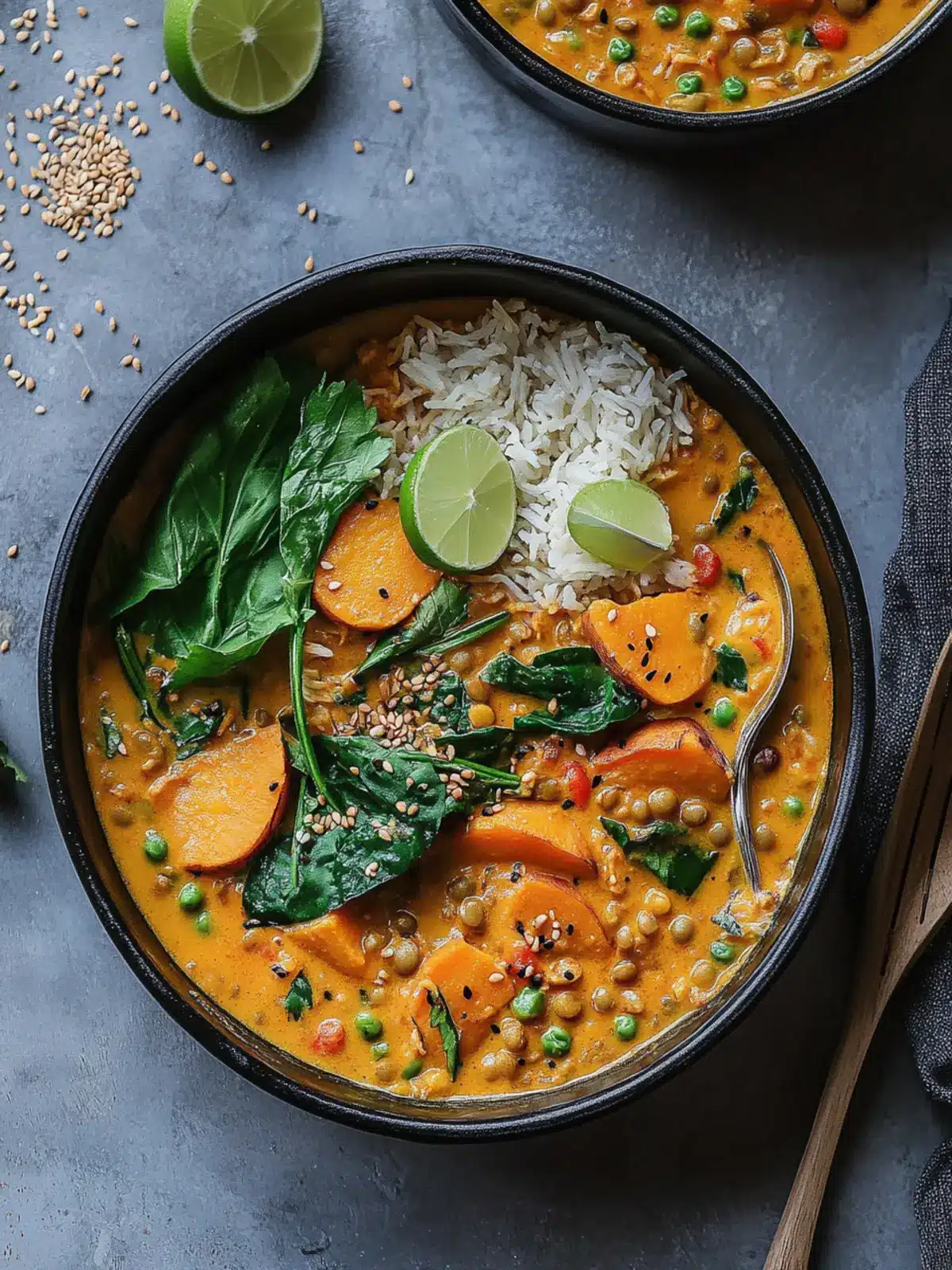 Massaman Inspired Sweet Potato & Lentil Curry Bliss 4 Massaman Inspired Sweet Potato & Lentil Curry