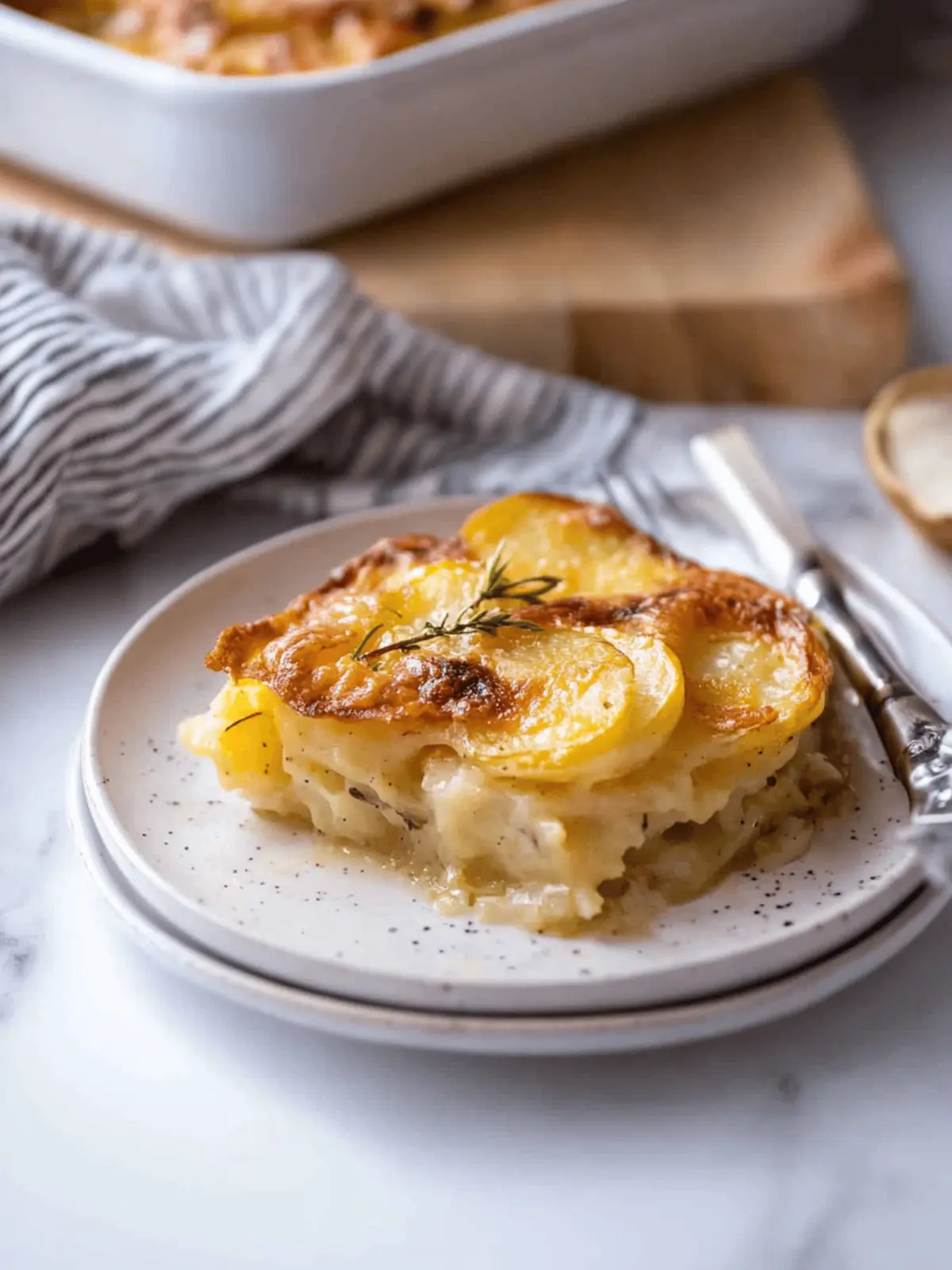 Creamy Dairy Free Scalloped Potatoes for Cozy Nights 3 Dairy Free Scalloped Potatoes