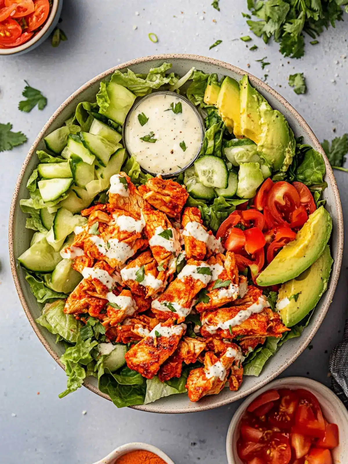 Buffalo Chicken Salad: A Zesty Twist on Comfort Food 2 Buffalo Chicken Salad