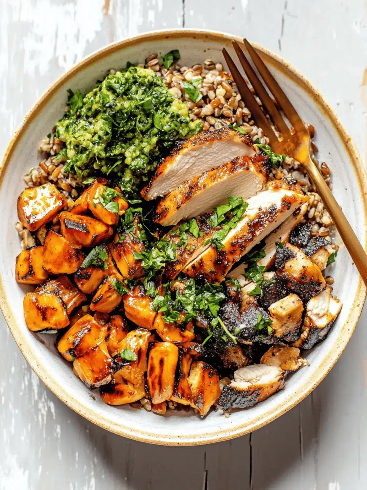 Delicious Roasted Chicken Farro Protein Bowls for Every Craving 4 Roasted Chicken Farro Protein Bowls