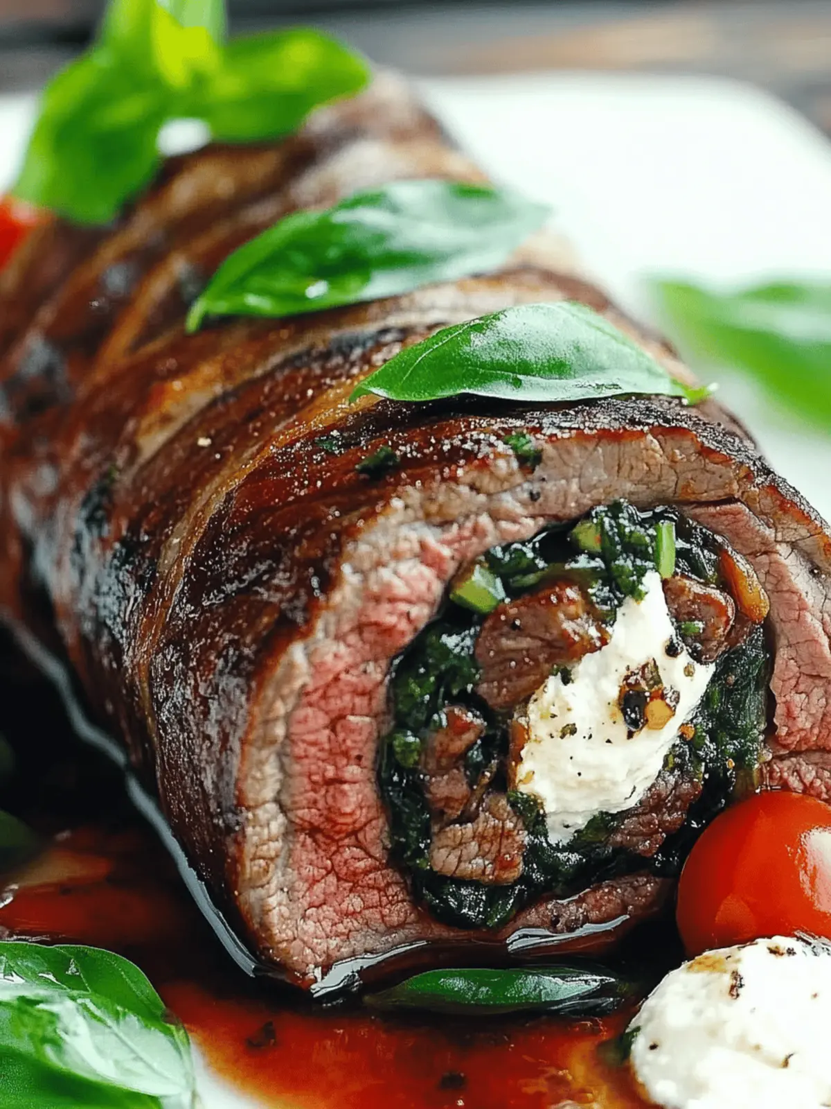 Stuffed Flank Steak: Customize Your Flavor-Packed Feast 3 Stuffed Flank Steak