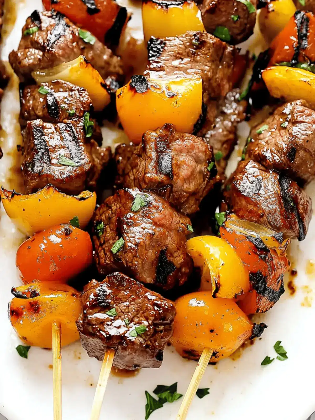 Flavor-Packed Grilled Steak Kabobs for Your Next BBQ Party 4 Grilled Steak Kabobs