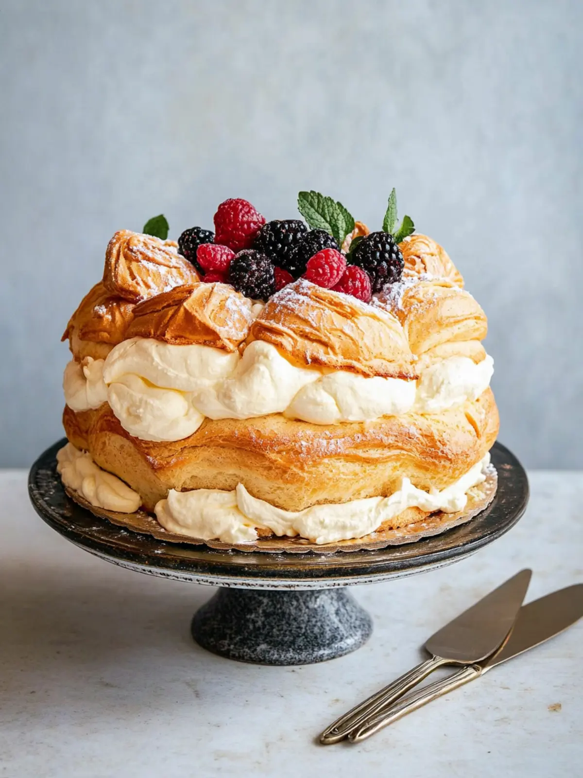 Delicious Polish Choux-and-Cream Layer Cake to Wow Your Guests 3 Polish Choux-and-Cream Layer Cake