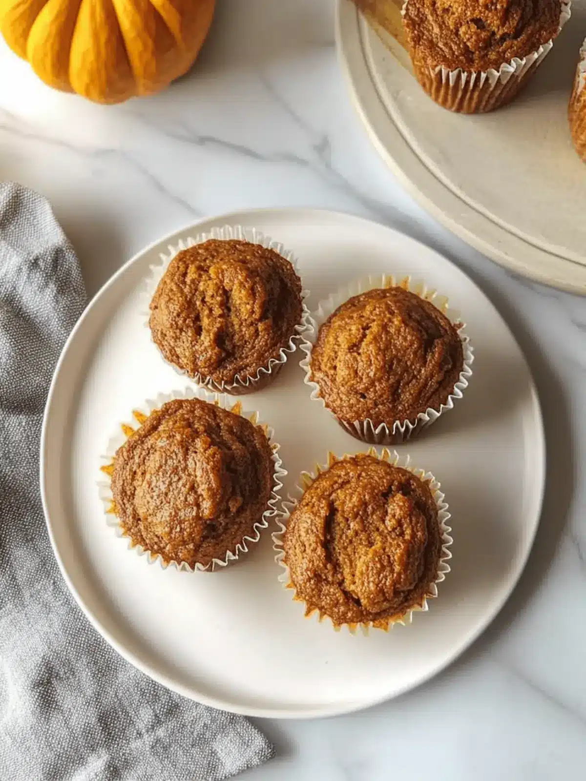 Healthy Pumpkin Muffins (Almond Flour) That Melt in Your Mouth 3 Healthy Pumpkin Muffins (Almond Flour)