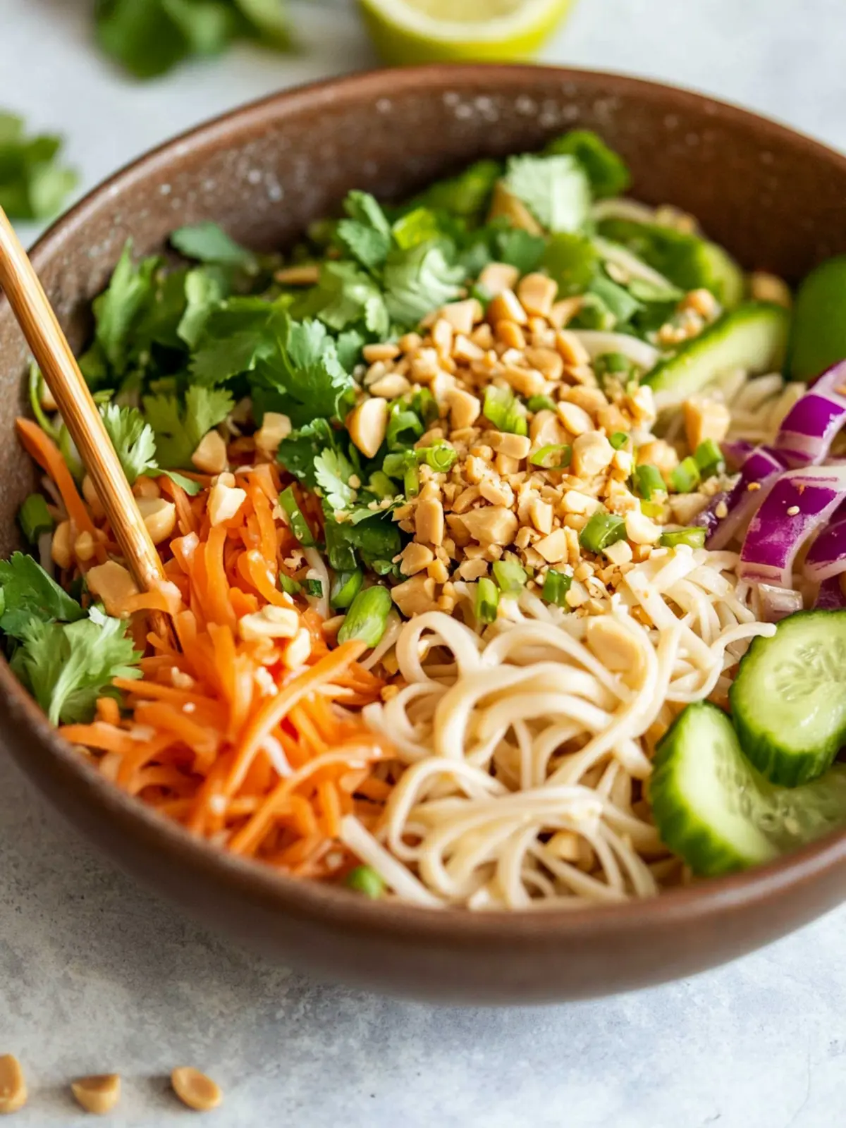 Thai Peanut Noodle Salad: Fresh, Fast, and Flavorful Delight 3 Thai Peanut Noodle Salad