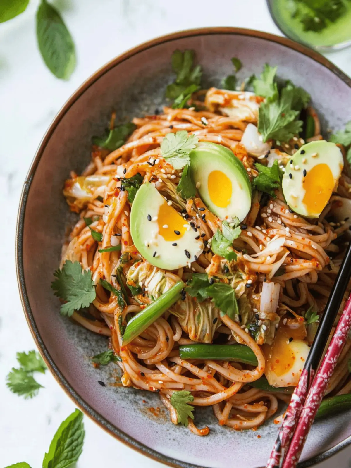 Delicious Korean Style Kimchi Soba Noodles You ll Love 3 Korean Style Kimchi Soba Noodles