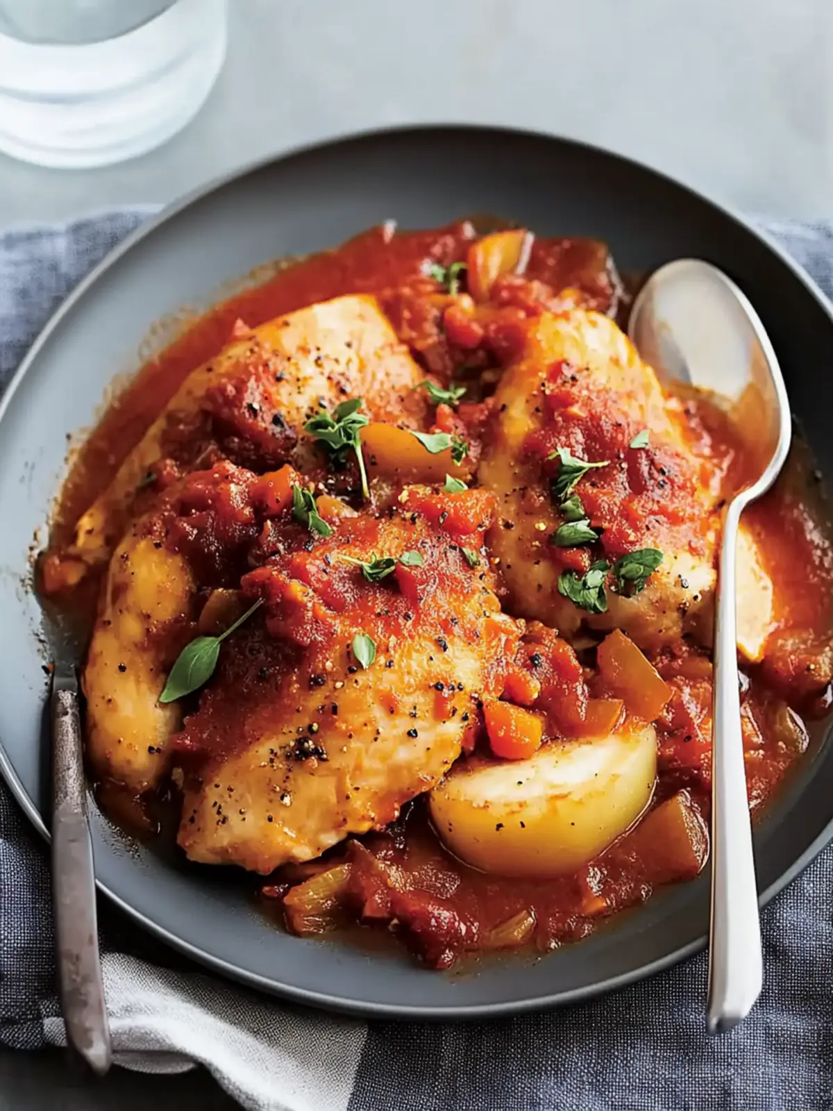 Savory Braised Chicken all'Arrabbiata for Cozy Nights 3 Braised Chicken all'Arrabbiata