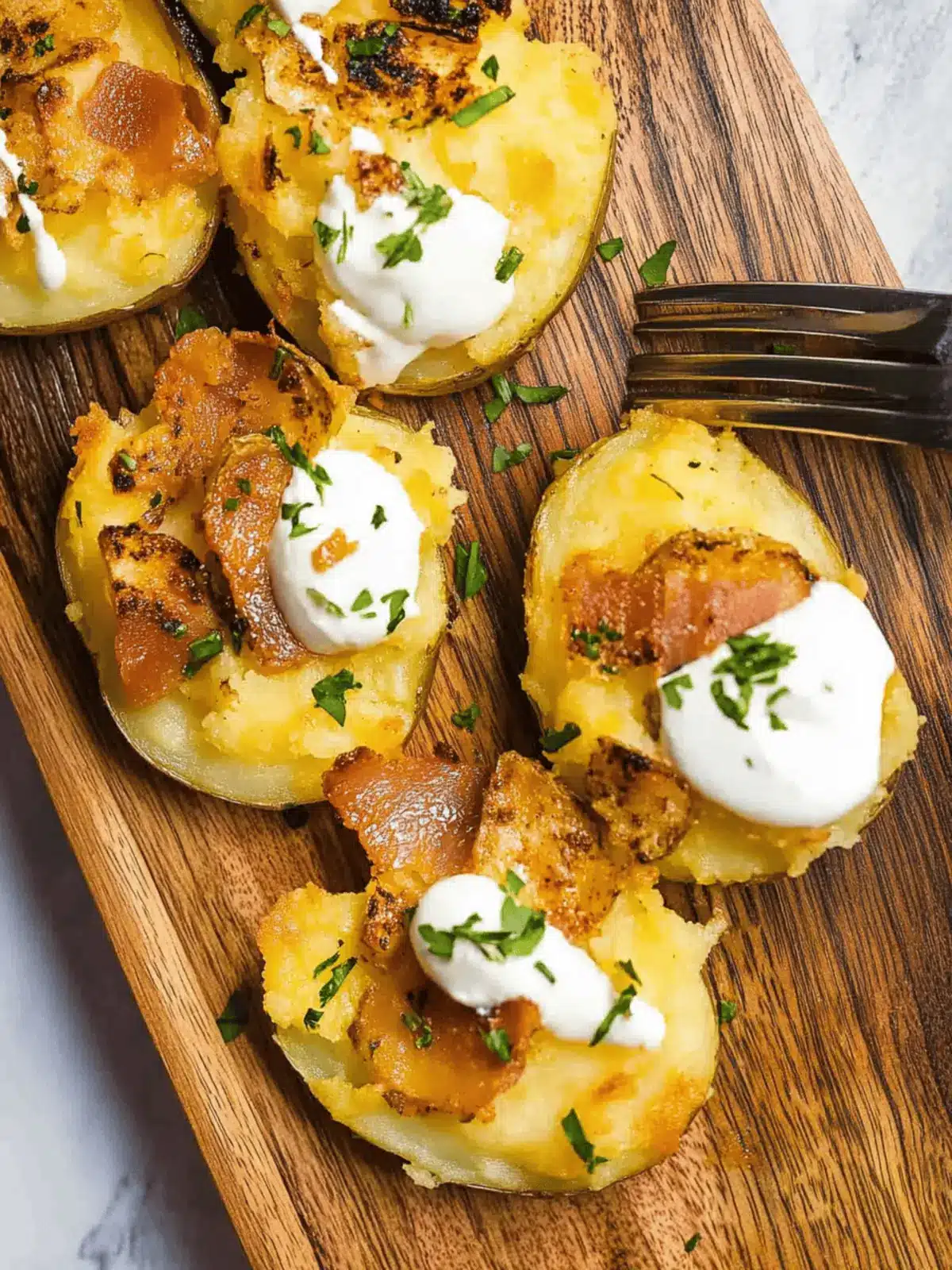 Blackstone Loaded Smashed Potatoes: The Ultimate Comfort Dish 4 Blackstone Loaded Smashed Potatoes