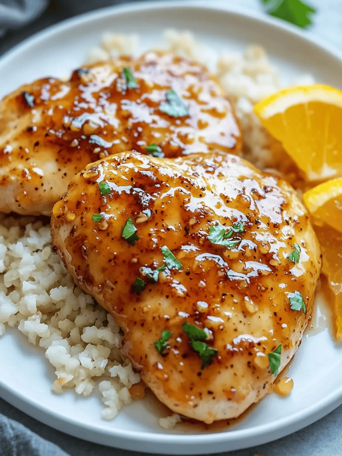 Savory Honey Garlic Chicken Breasts Ready in Just 20 Minutes 2 Honey Garlic Chicken Breasts