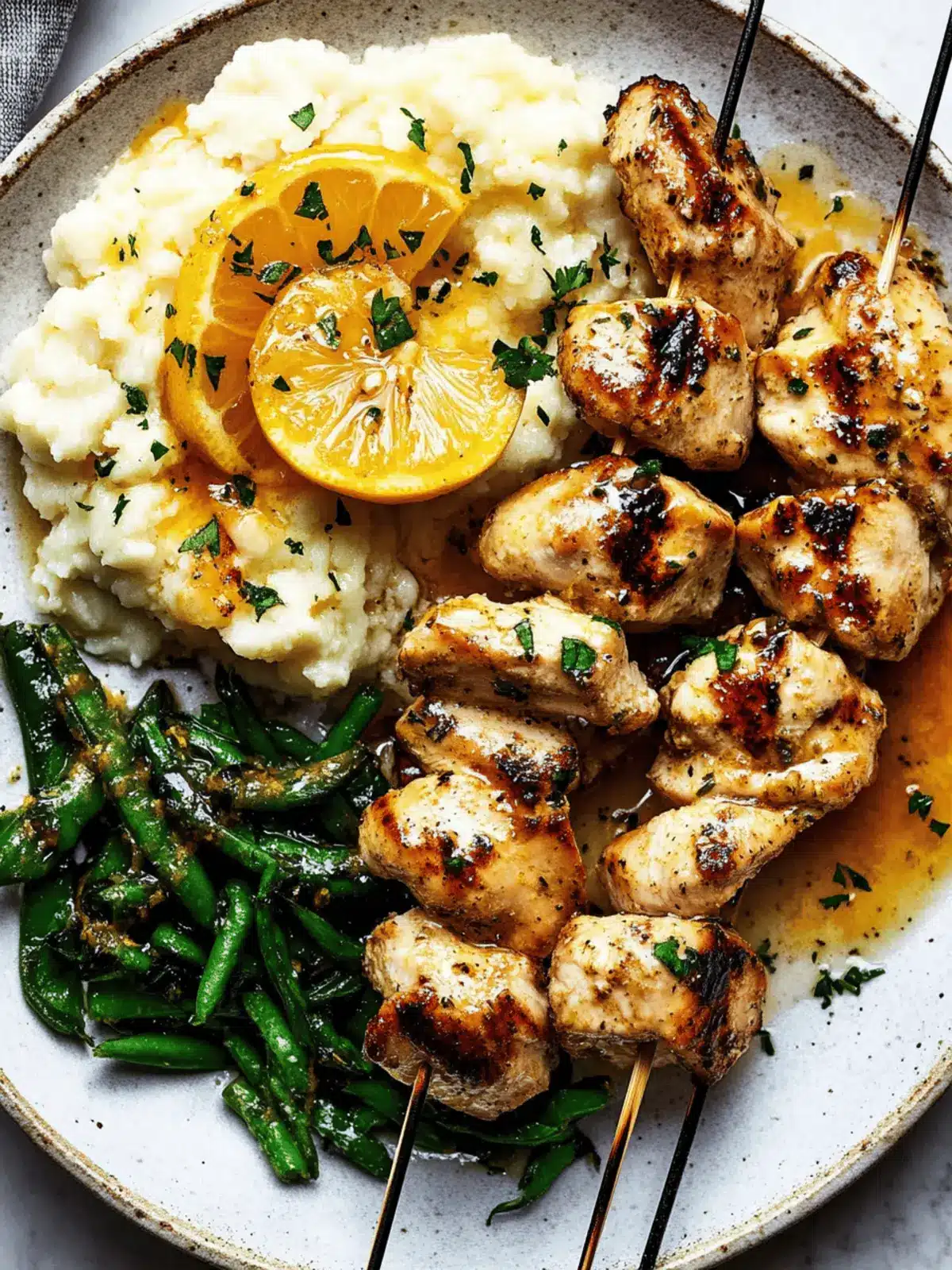 Zesty Preserved Lemon Chicken Skewers for Flavorful Grilling 2 Preserved Lemon Chicken Skewers