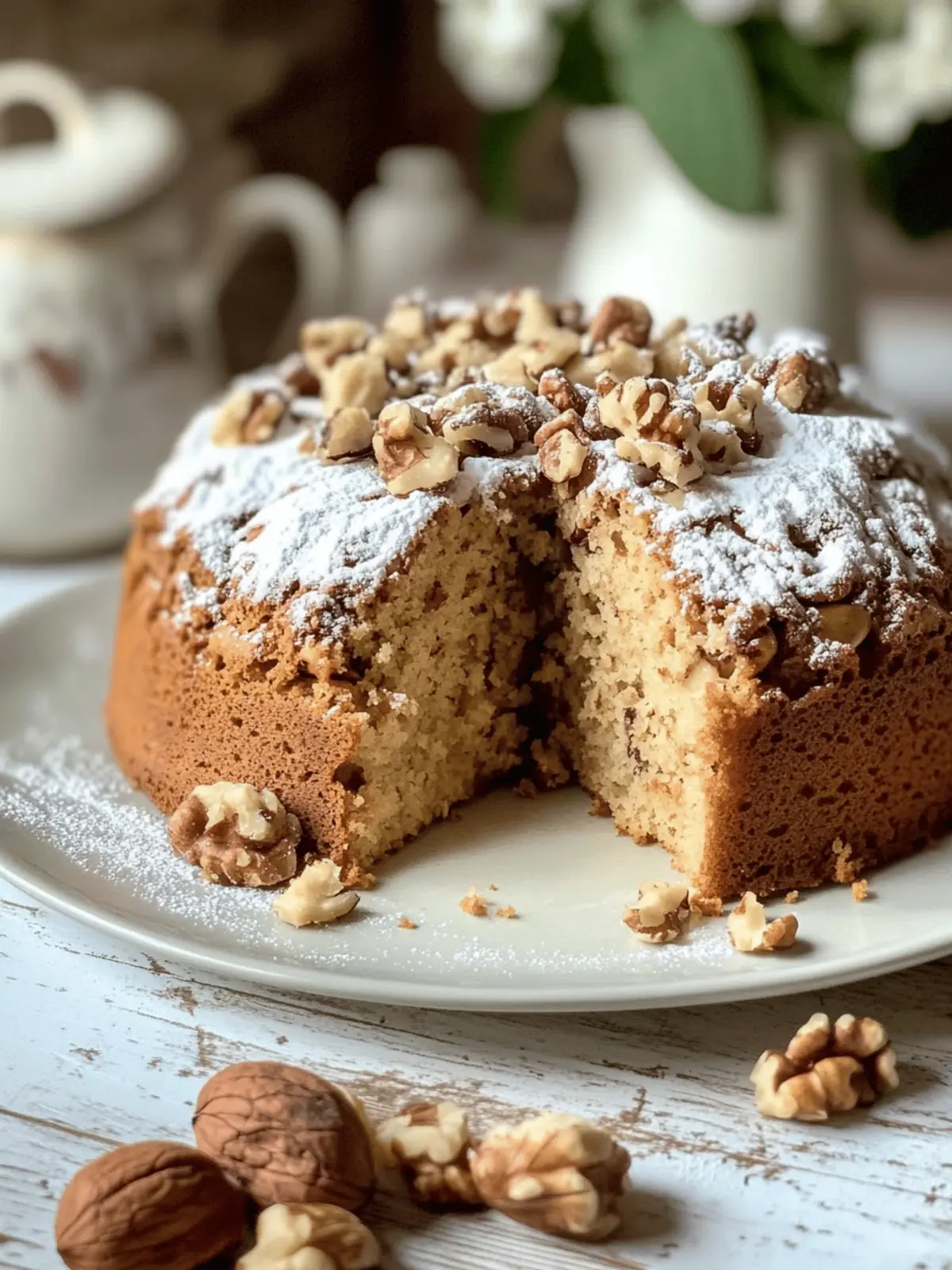 Soft Italian Walnut Cake - Your New Favorite Comfort Dessert 2 Soft Italian Walnut Cake