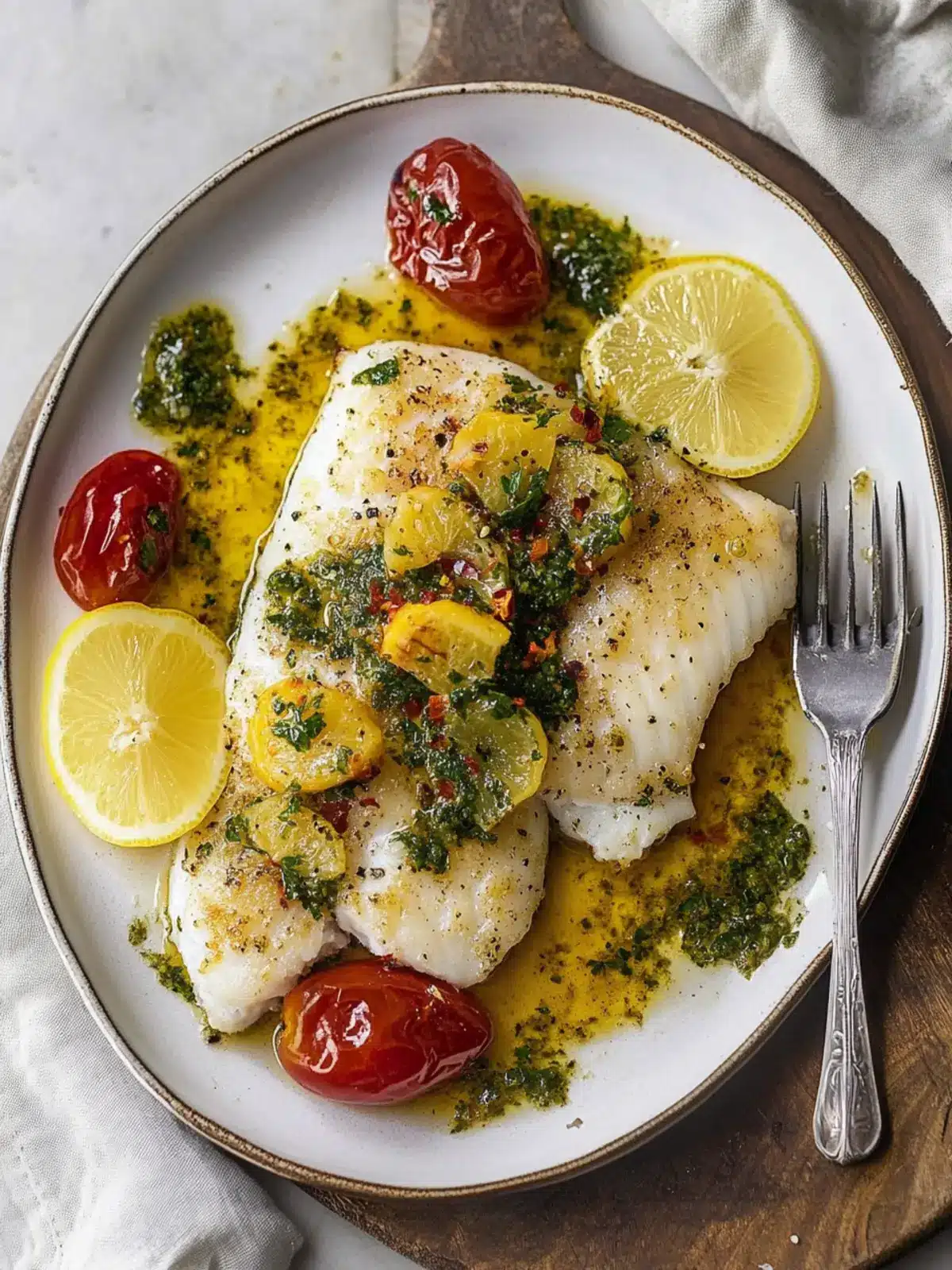Lemon Pepper Sole with Citrus Herb Sauce That Dazzles 2 Lemon Pepper Sole with Citrus Herb Sauce