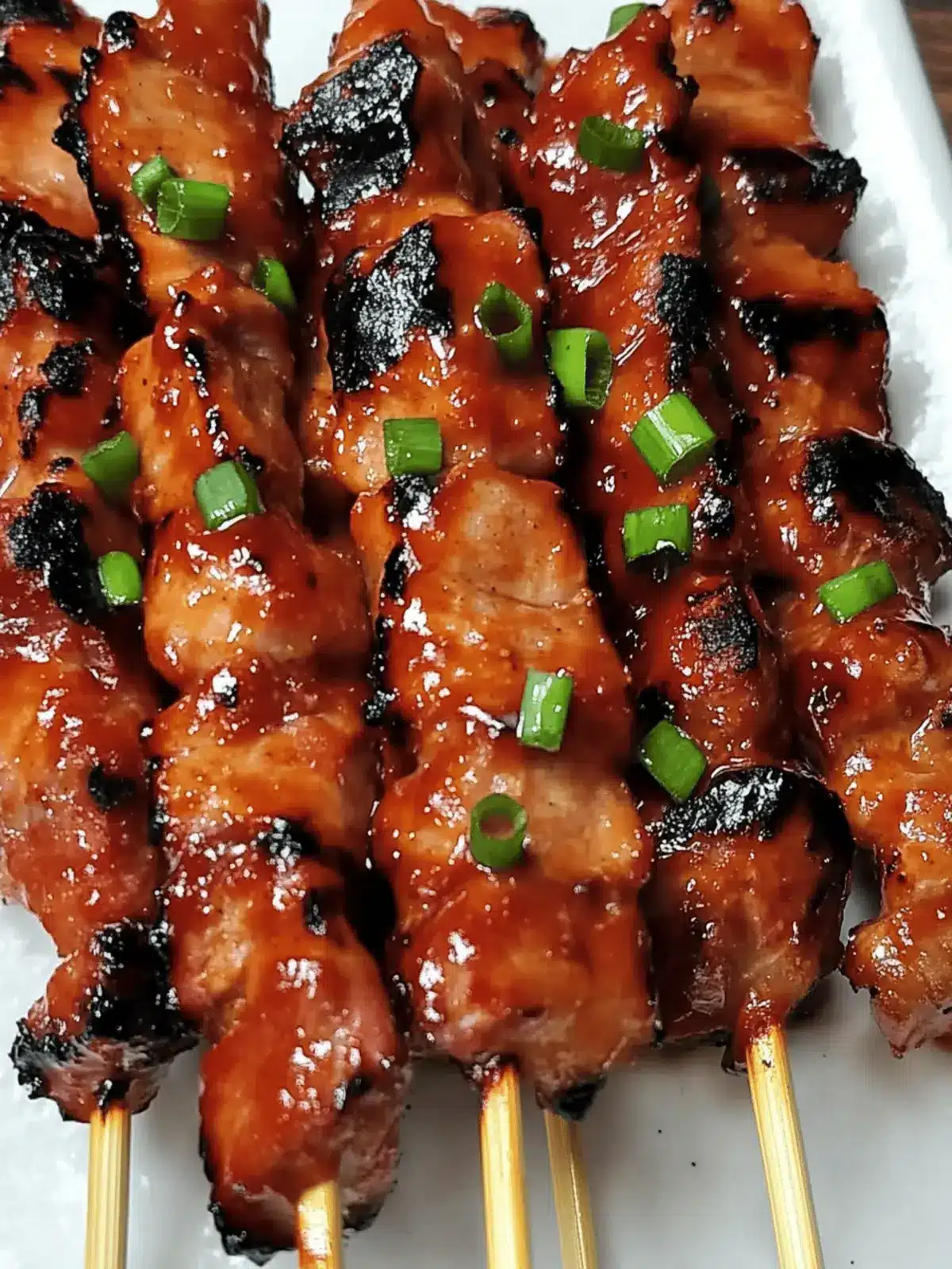 Savor Summer with BBQ Pork Skewers and Filipino Marinade 2 BBQ Pork Skewers with Filipino BBQ Marinade