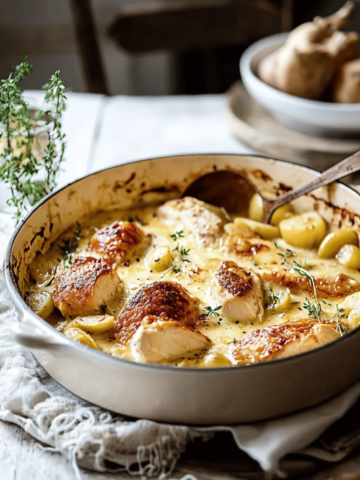 Delicious French Chicken Casserole a la Normande for Cozy Nights 4 Delicious French Chicken Casserole a la Normande for Cozy Nights
