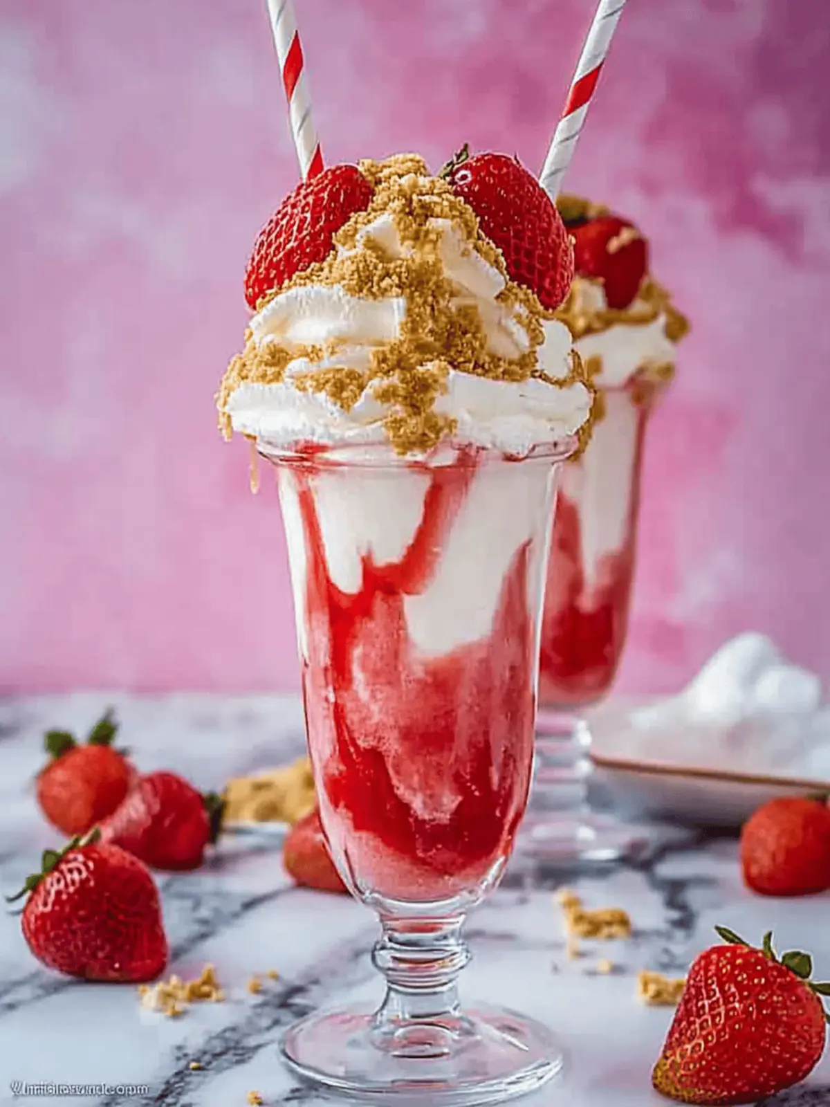 Creamy Strawberry Cheesecake Milkshake You ll Crave Daily 3 Strawberry Cheesecake Milkshake