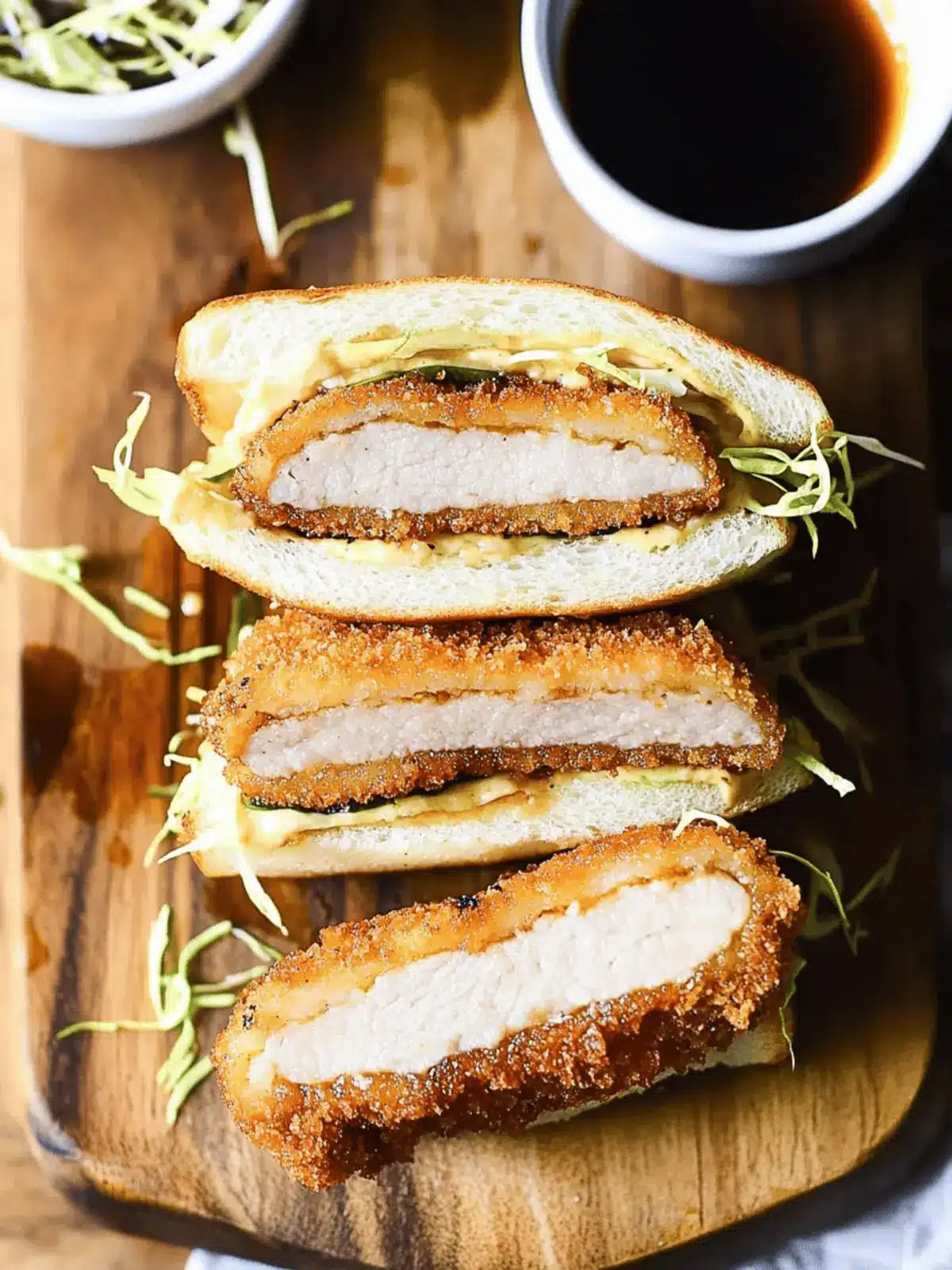 Pork Katsu Sando: Crunchy Japanese Sandwich Bliss at Home 4 Pork Katsu Sando (Sandwich)