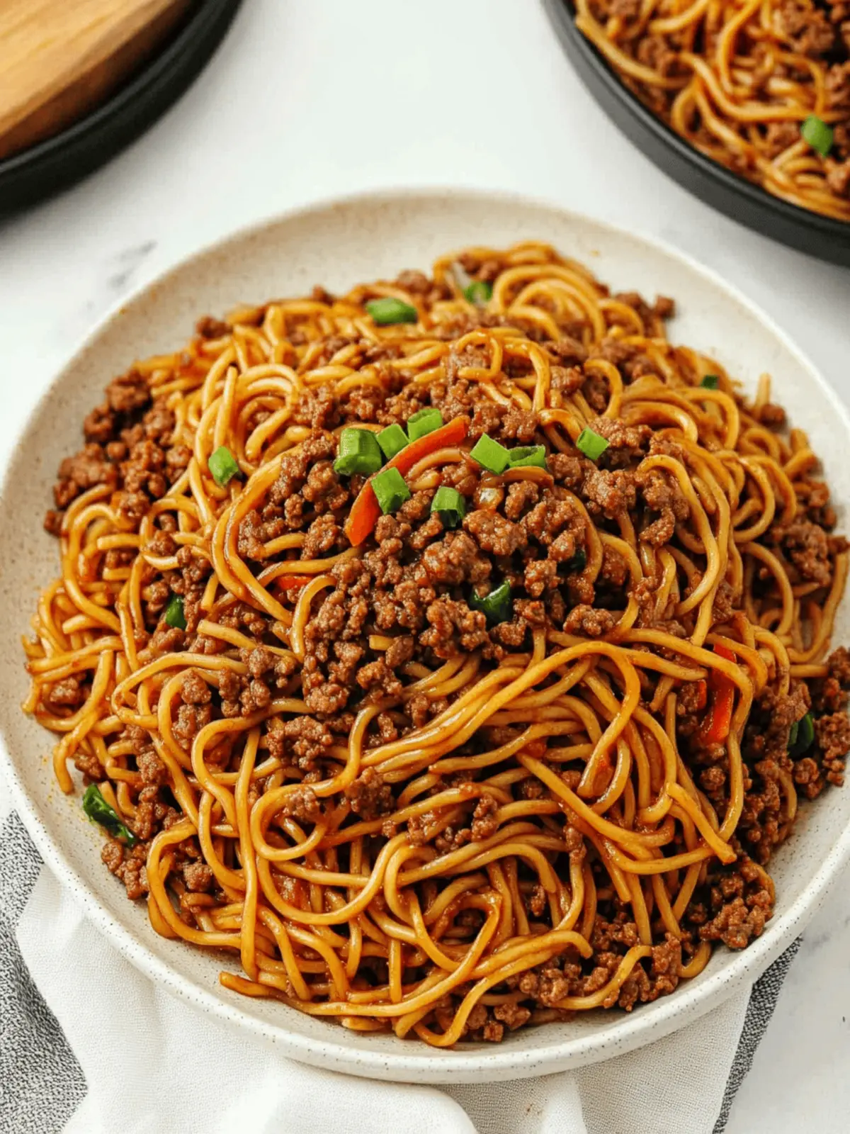 Savory Ground Beef Noodles Ready in 30 Minutes! 3 Ground Beef Noodles