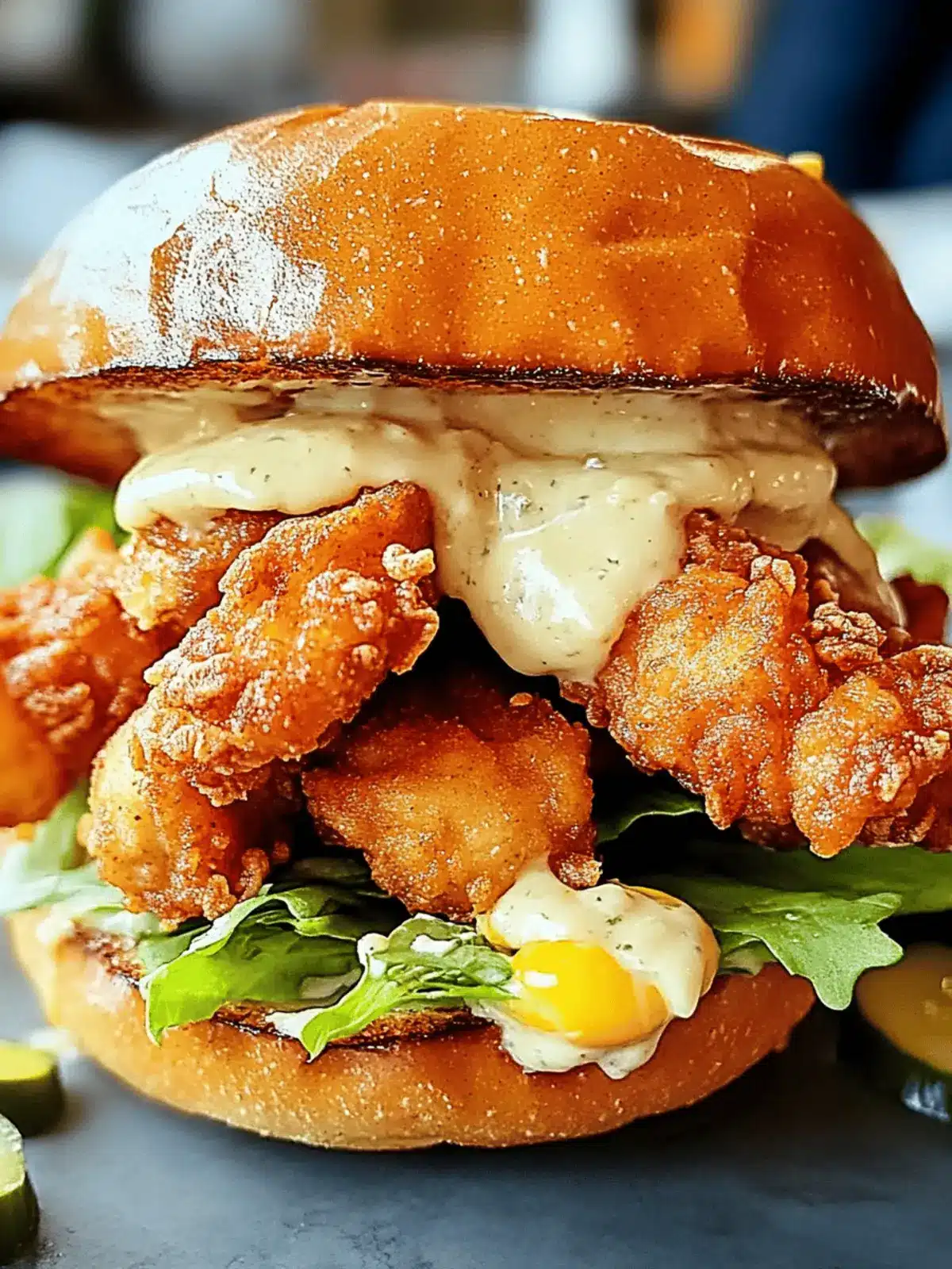 Crispy Chicken Caesar Sandwich That Will Impress Everyone 2 Crispy Chicken Caesar Sandwich