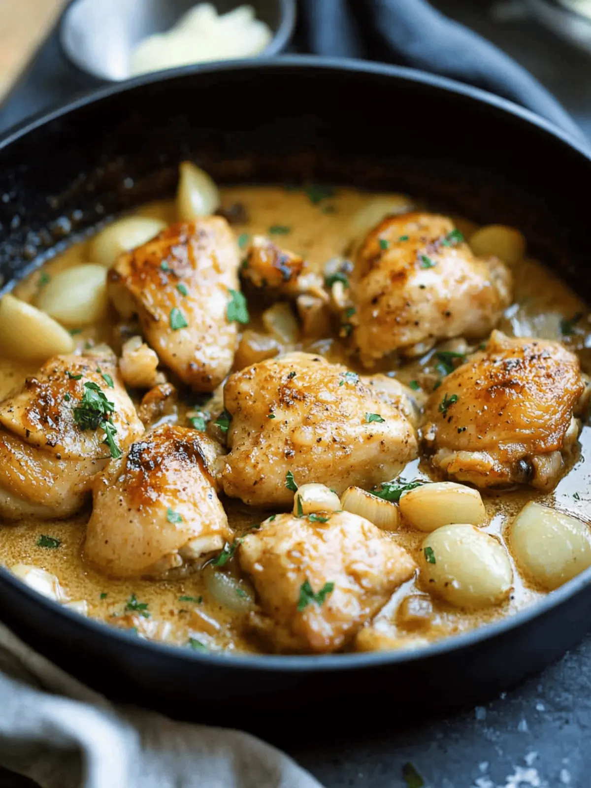20-Minute Creamy Garlic Chicken That'll Wow Your Taste Buds 3 Creamy Garlic Chicken