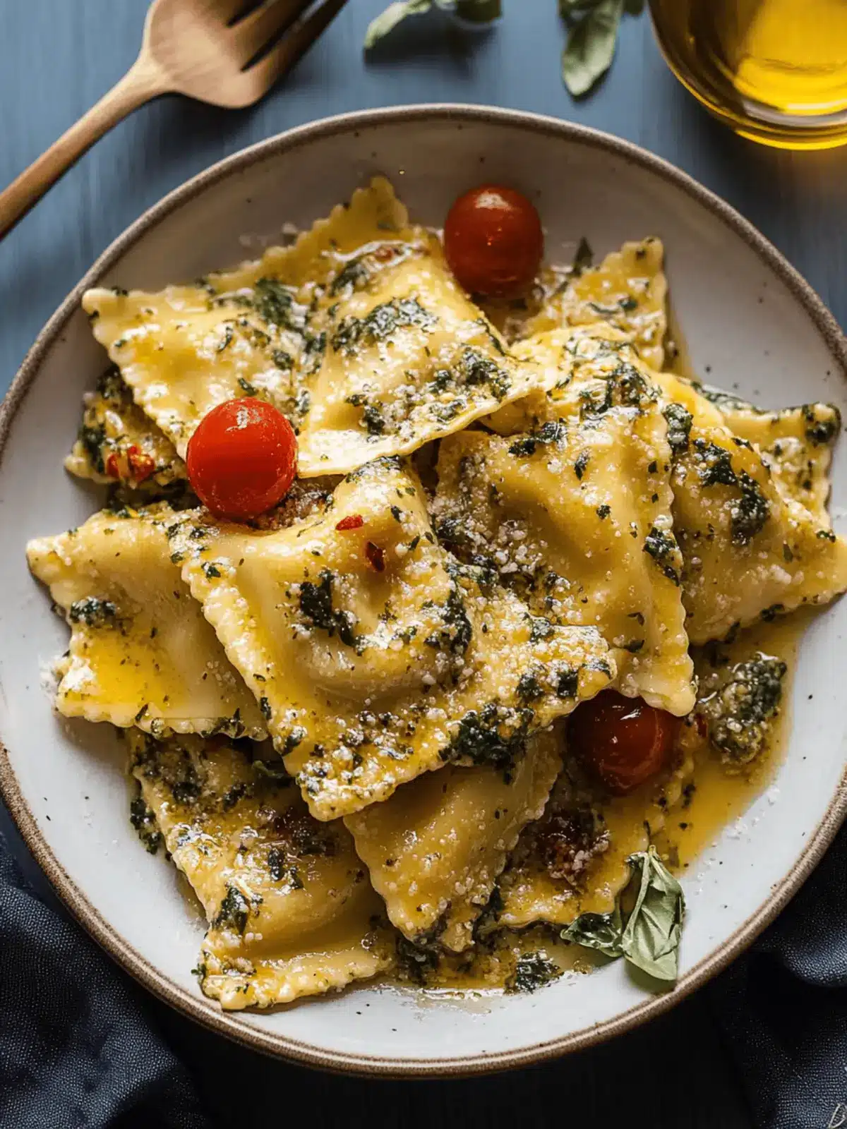 Creamy Tuscan Ravioli: Quick One-Pot Delight in 30 Minutes 2 Creamy Tuscan Ravioli