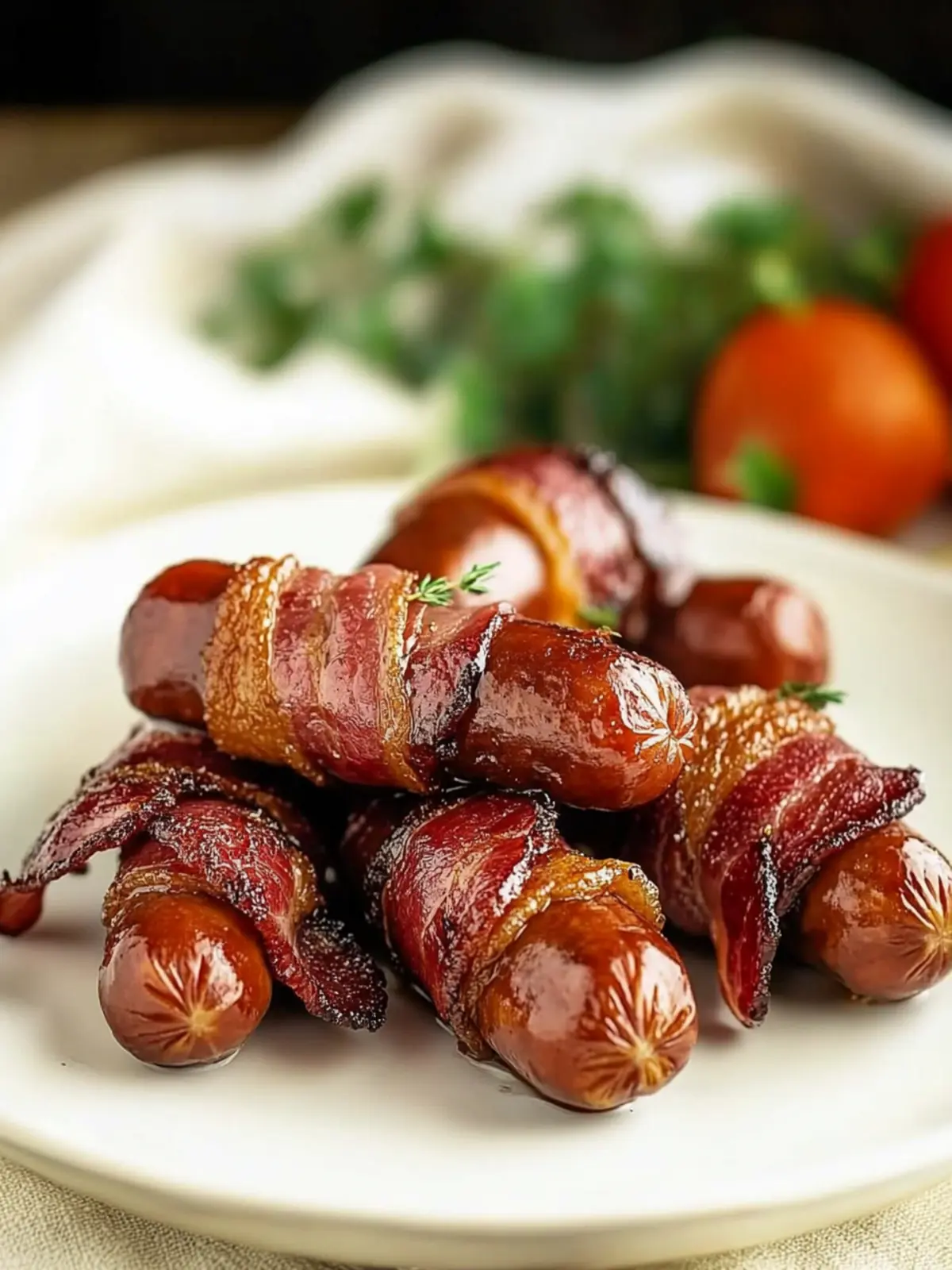 Sweet and Savory Bacon Wrapped Smokies with Brown Sugar Bliss 3 Bacon Wrapped Smokies with Brown Sugar and Butter