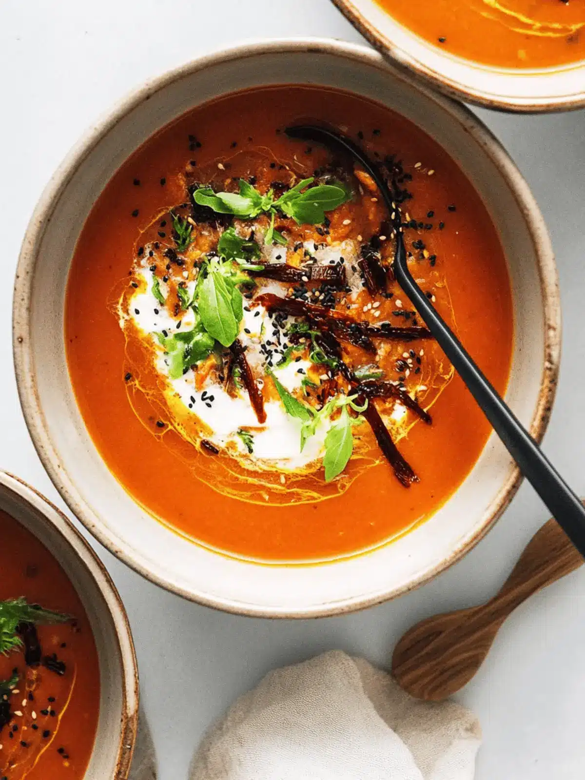 Warm Up with Spicy Caramelized Gochujang Tomato Soup 4 Caramelized Gochujang Tomato Soup
