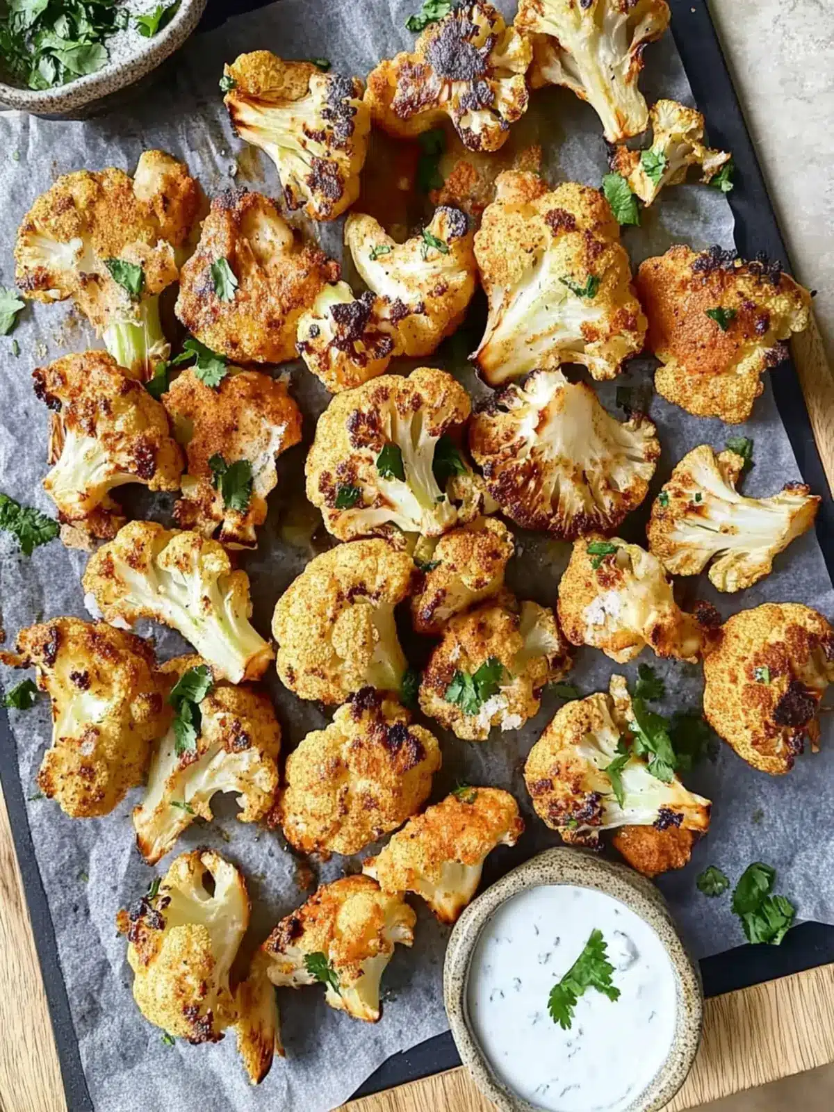 Roasted Greek Yogurt Cauliflower: A Flavor-Packed Delight 2 Roasted Greek Yogurt Cauliflower