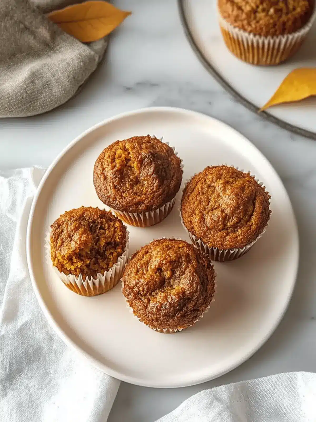 Healthy Pumpkin Muffins (Almond Flour) That Melt in Your Mouth 2 Healthy Pumpkin Muffins (Almond Flour)