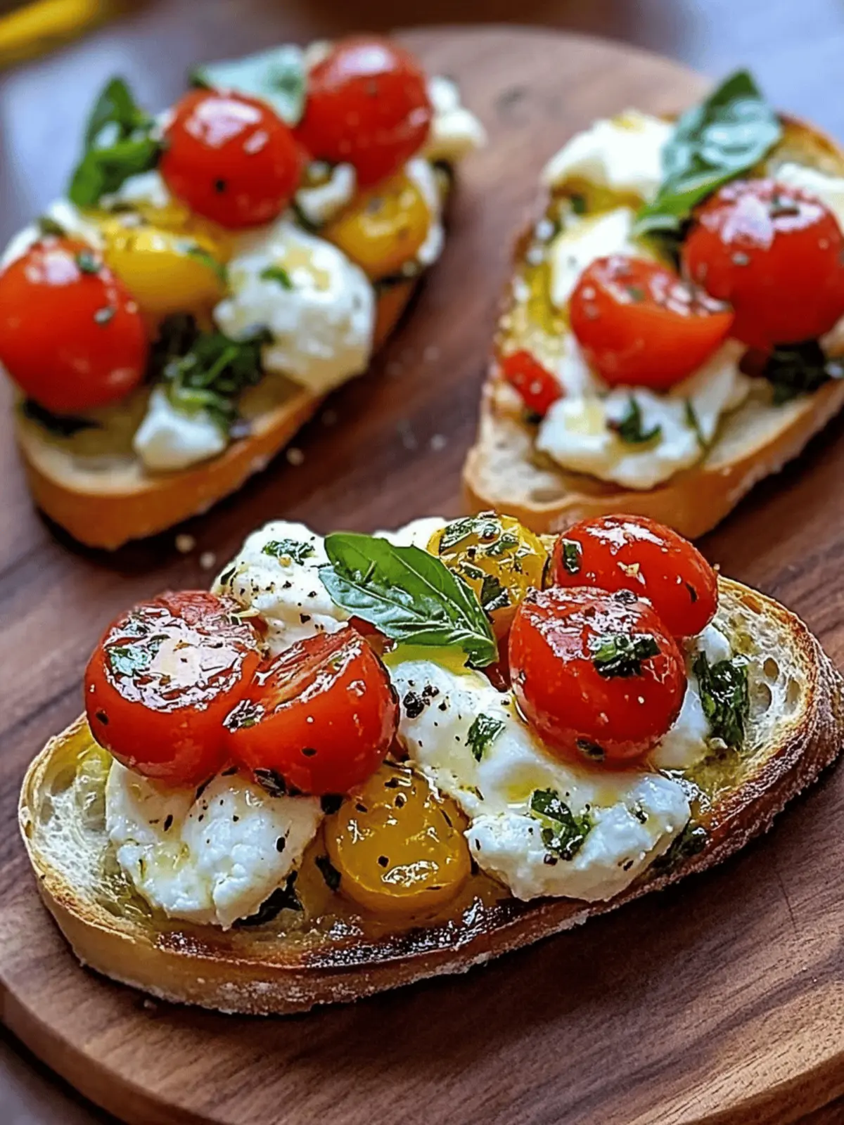 Delicious Burrata Bruschetta for Effortless Entertaining 2 Burrata Bruschetta
