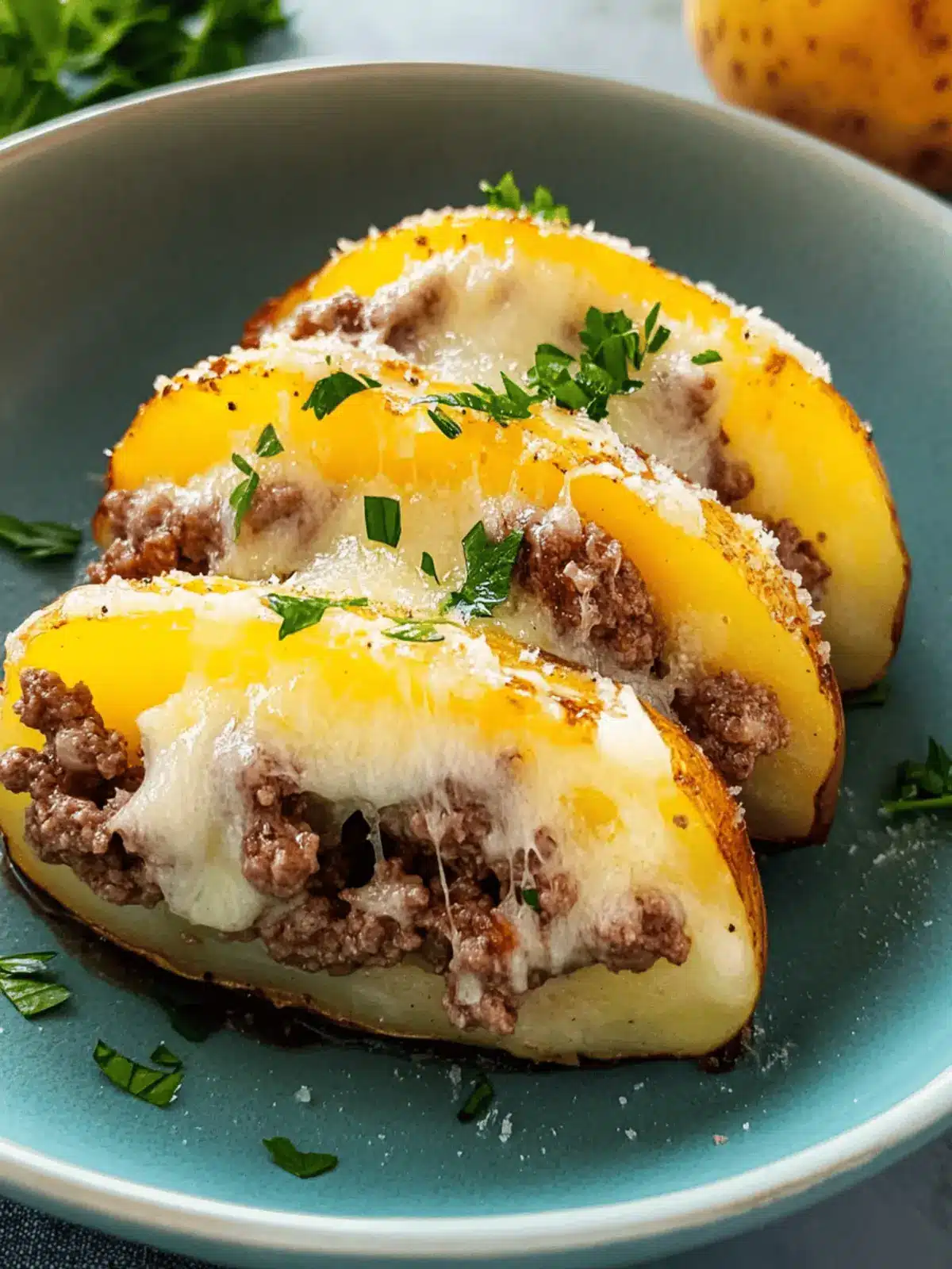 Mouthwatering Ground Beef Baked Potatoes for Cozy Nights 3 Ground Beef Baked Potatoes