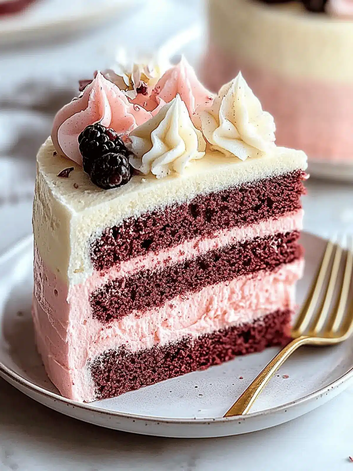 Irresistible Neapolitan Cake: Three Layers of Bliss 2 Neapolitan Cake