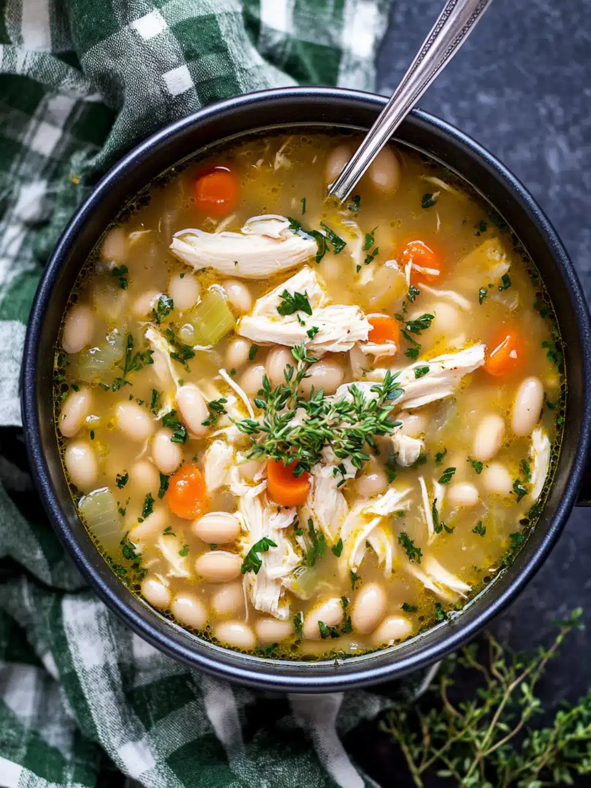 Instant Pot Chicken and White Bean Soup That Warms Hearts 3 Instant Pot Chicken and White Bean Soup