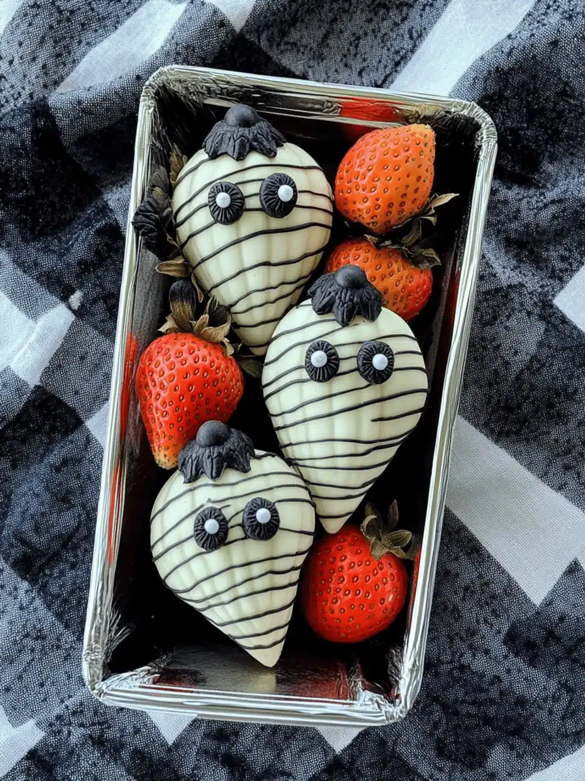 Mummy Halloween Strawberries That Wow Kids and Adults Alike 2 Halloween Strawberries