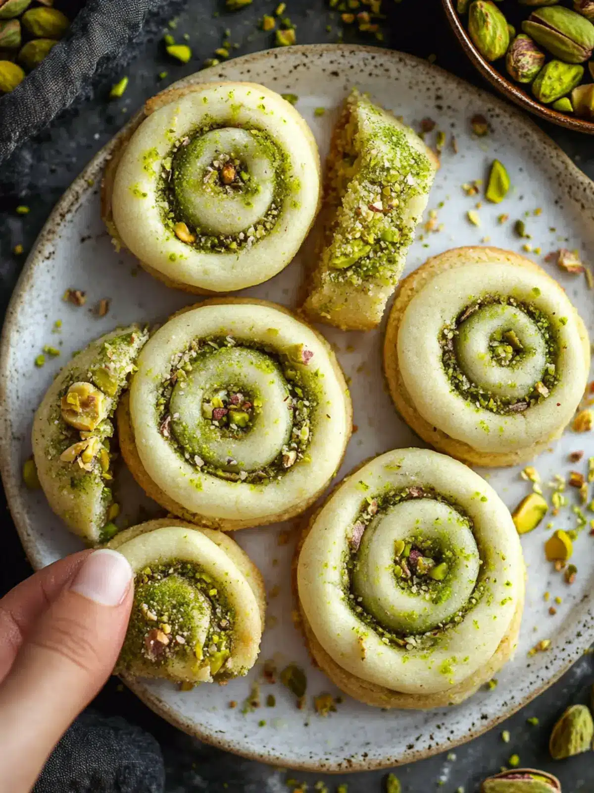 Irresistible Vegan Pistachio Pinwheel Cookies You ll Love 2 Vegan Pistachio Pinwheel Cookies