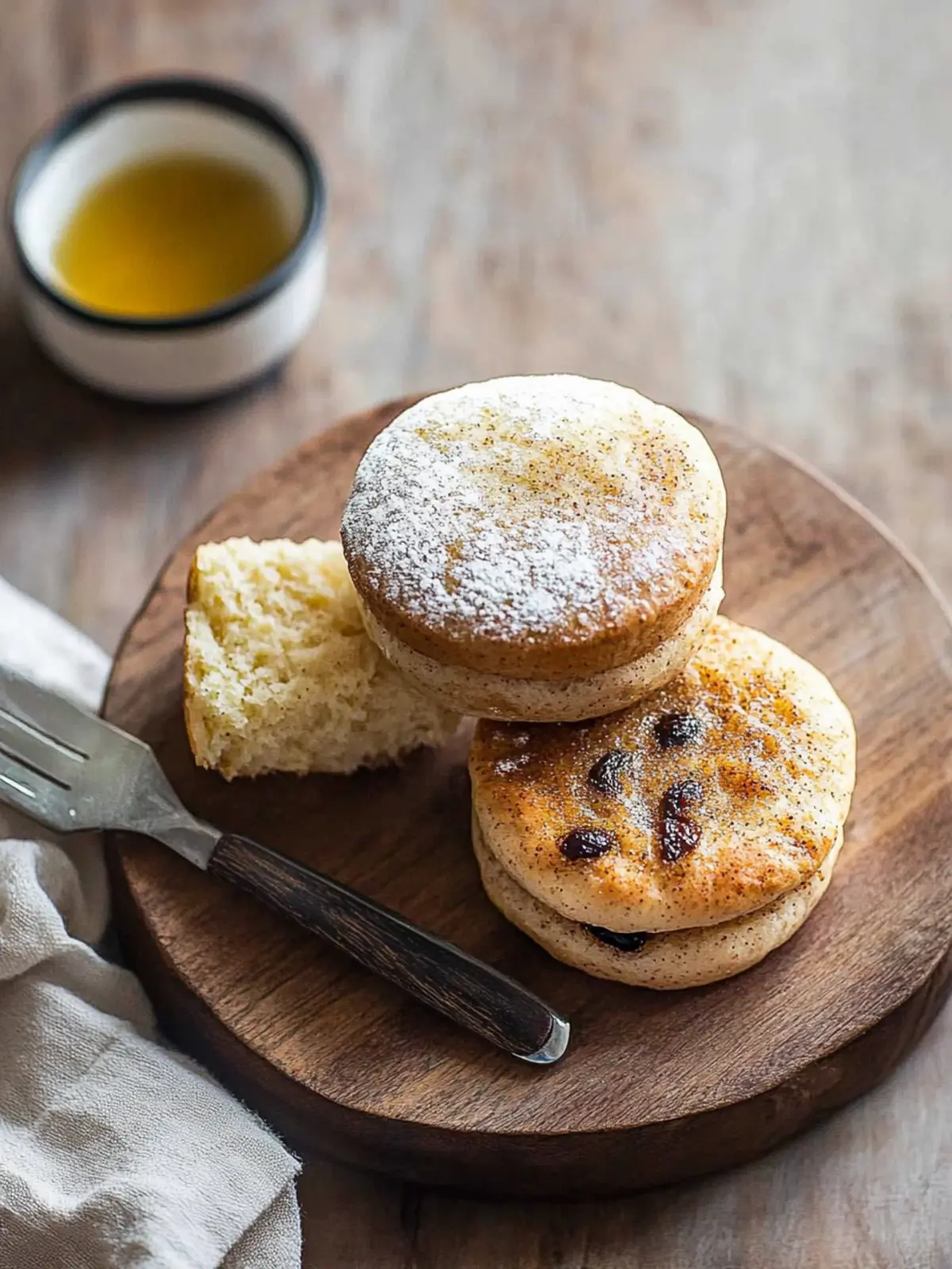 Sourdough Cinnamon-Raisin English Muffins for Cozy Mornings 4 Sourdough Cinnamon-Raisin English Muffins