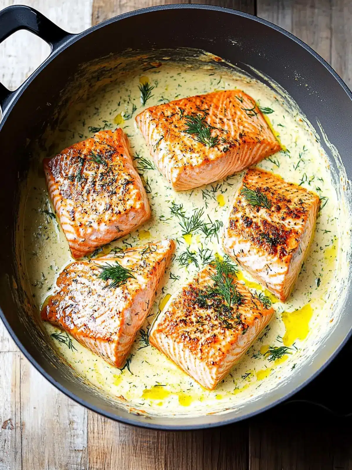 Savory Salmon in Creamy Dill Sauce You ll Crave Again and Again 3 Salmon in Creamy Dill Sauce