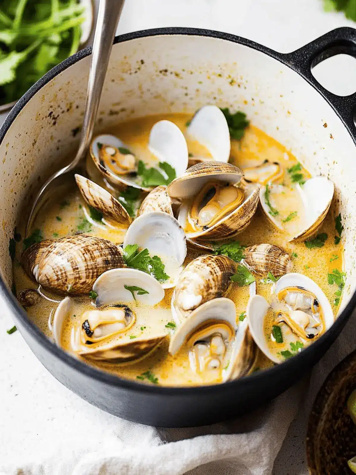 Coconut Broth Clams with Lemongrass: Your Quick Flavor Fix 3 Coconut Broth Clams with Lemongrass