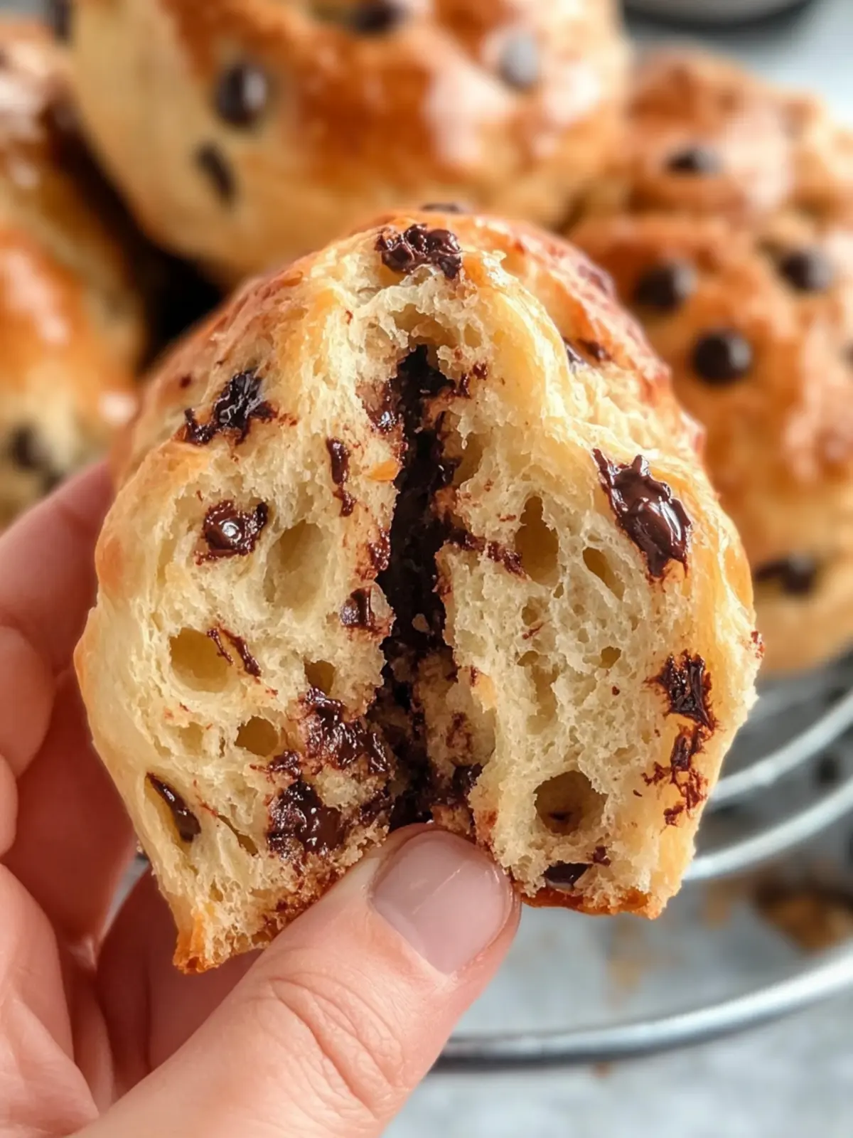 Buttery-Soft Chocolate Chip Brioche Rolls Your New Favorite Treat 4 Buttery-Soft Chocolate Chip Brioche Rolls