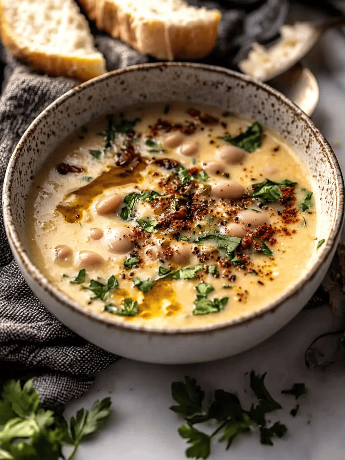 Creamy Tuscan White Bean Lemon Soup for Cozy Nights In 3 Creamy Tuscan White Bean Lemon Soup for Cozy Nights In