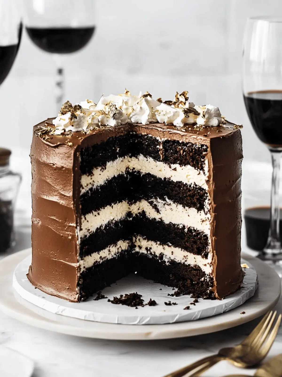 Irresistible Tuxedo Cake: A Luxurious Dessert Delight 3 Tuxedo Cake