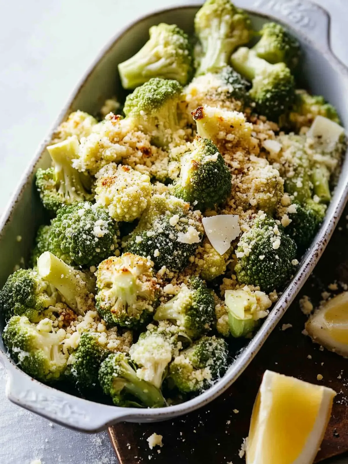 Delicious Roasted Romanesco with Parmesan Panko Bliss 2 Roasted Romanesco with Parmesan Panco