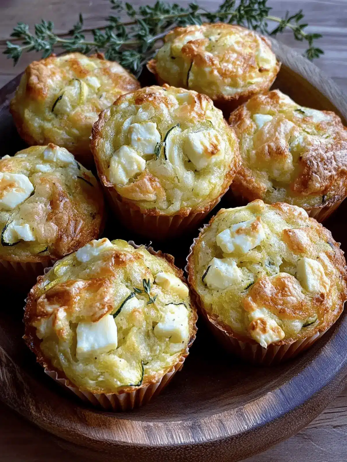 Savory Feta and Zucchini Muffins for a Flavorful Breakfast 4 Feta and Zucchini Muffins