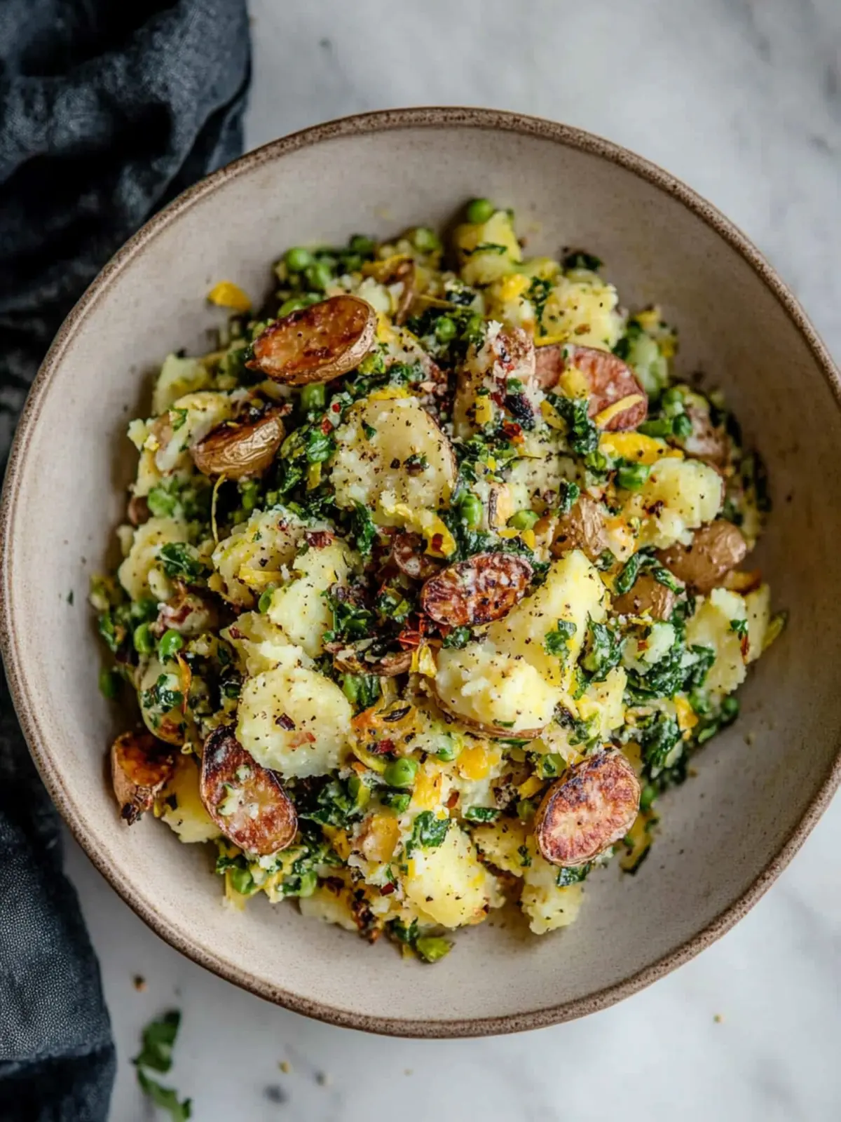 Lemon Pepper Smashed Potato Salad That Will Wow Your Taste Buds 2 Lemon Pepper Smashed Potato Salad